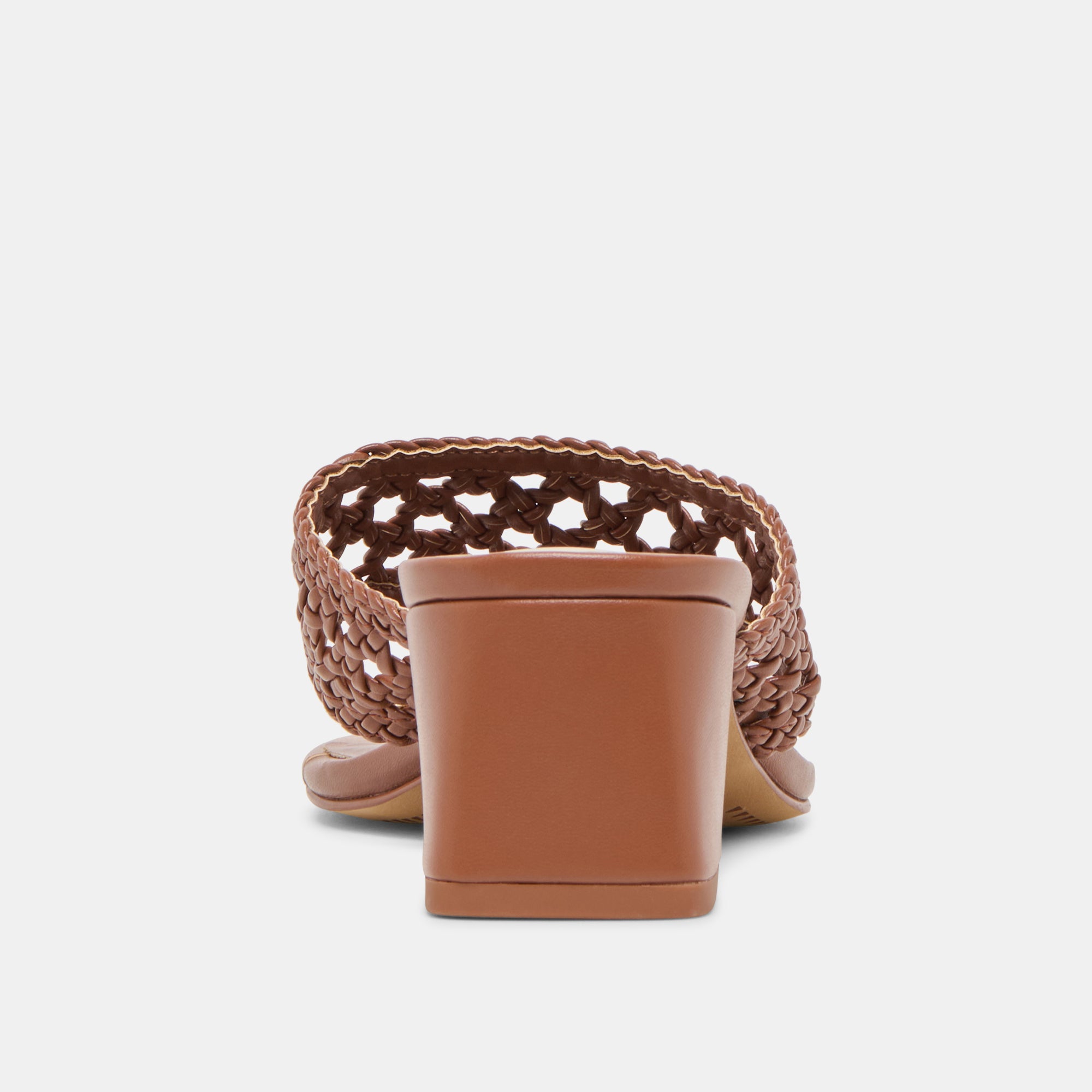 BARLO HEELS COGNAC WOVEN STELLA - Image 9