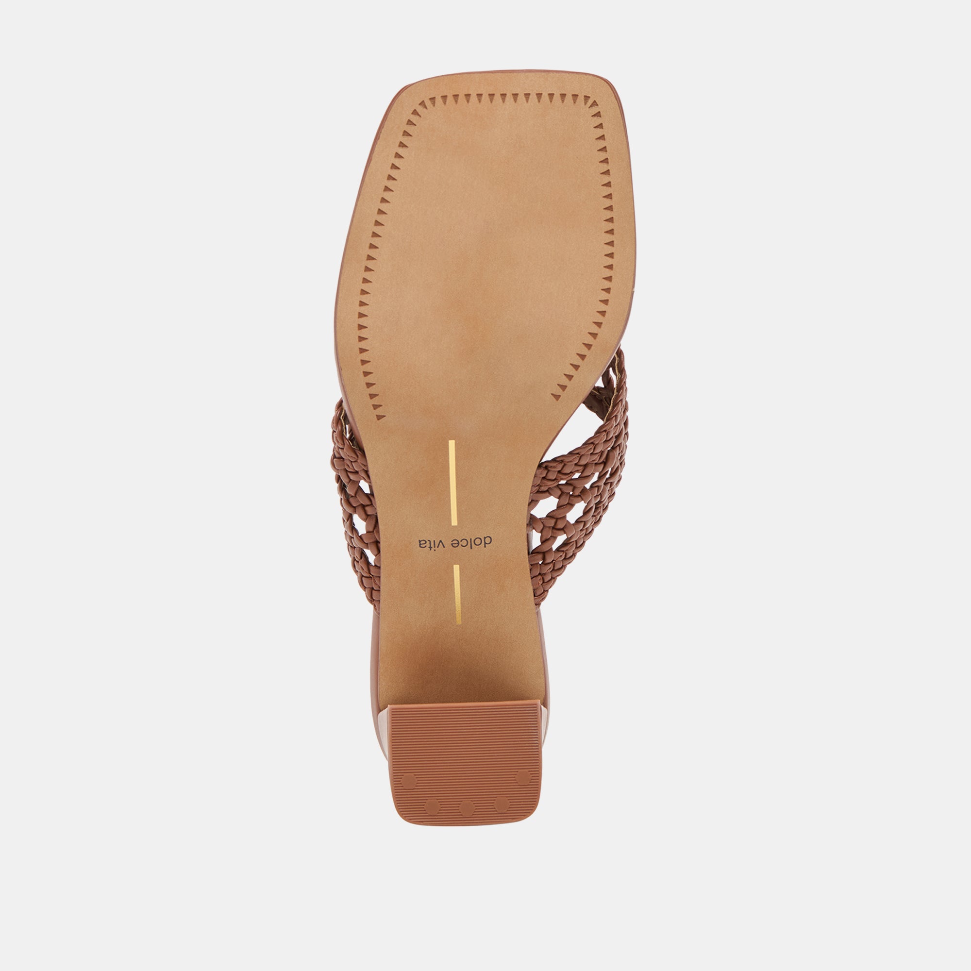 BARLO HEELS COGNAC WOVEN STELLA - Image 11