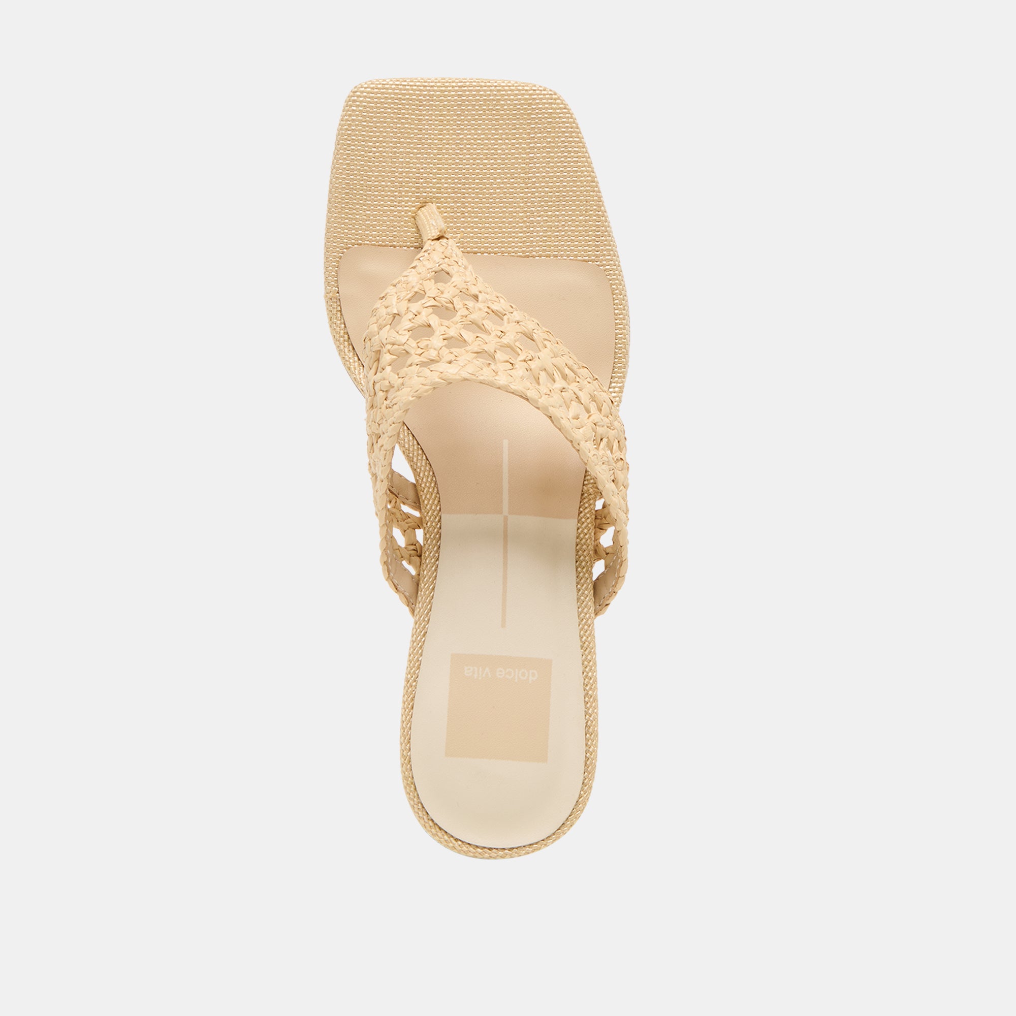 BARLO HEELS LT NATURAL WOVEN RAFFIA - Image 10