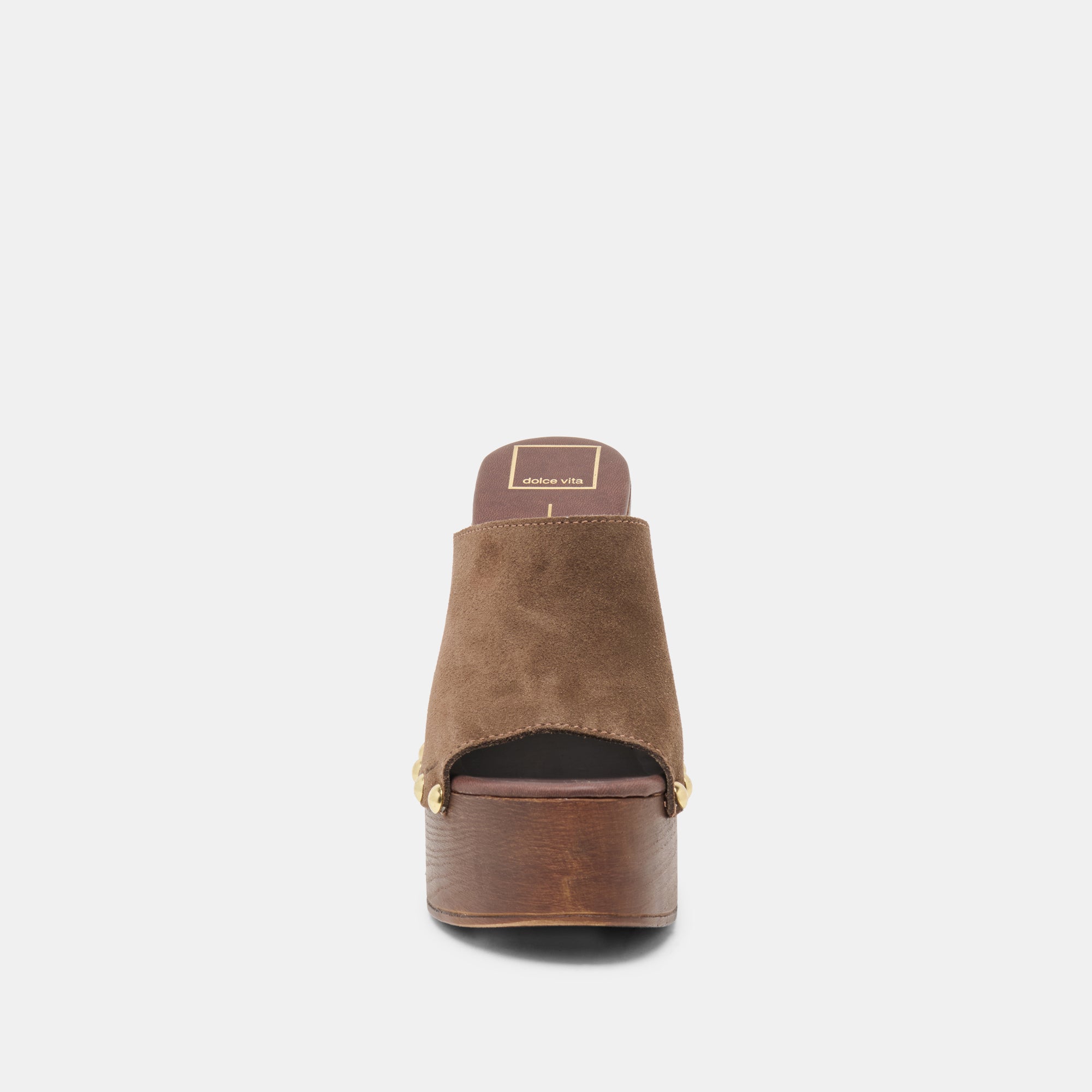 BIRK WEDGES DK BROWN SUEDE - Image 6