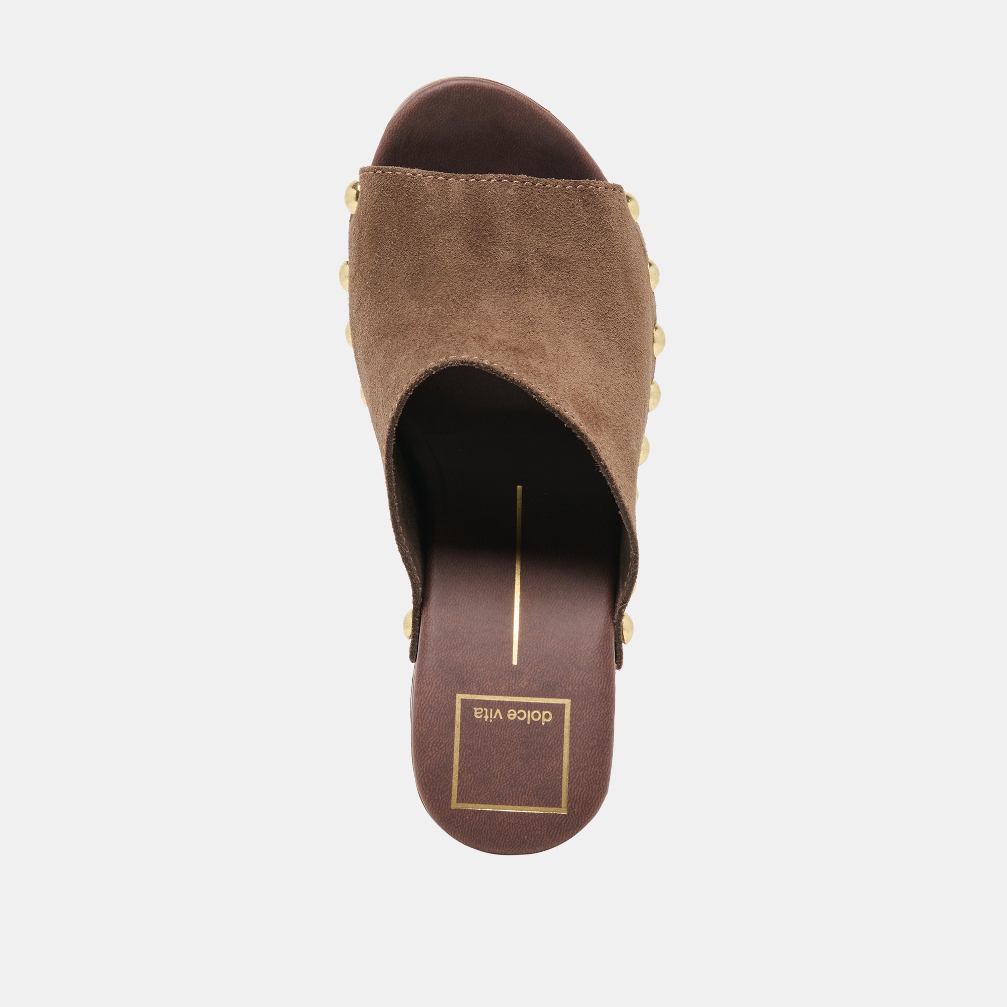 BIRK WEDGES DK BROWN SUEDE - Image 8