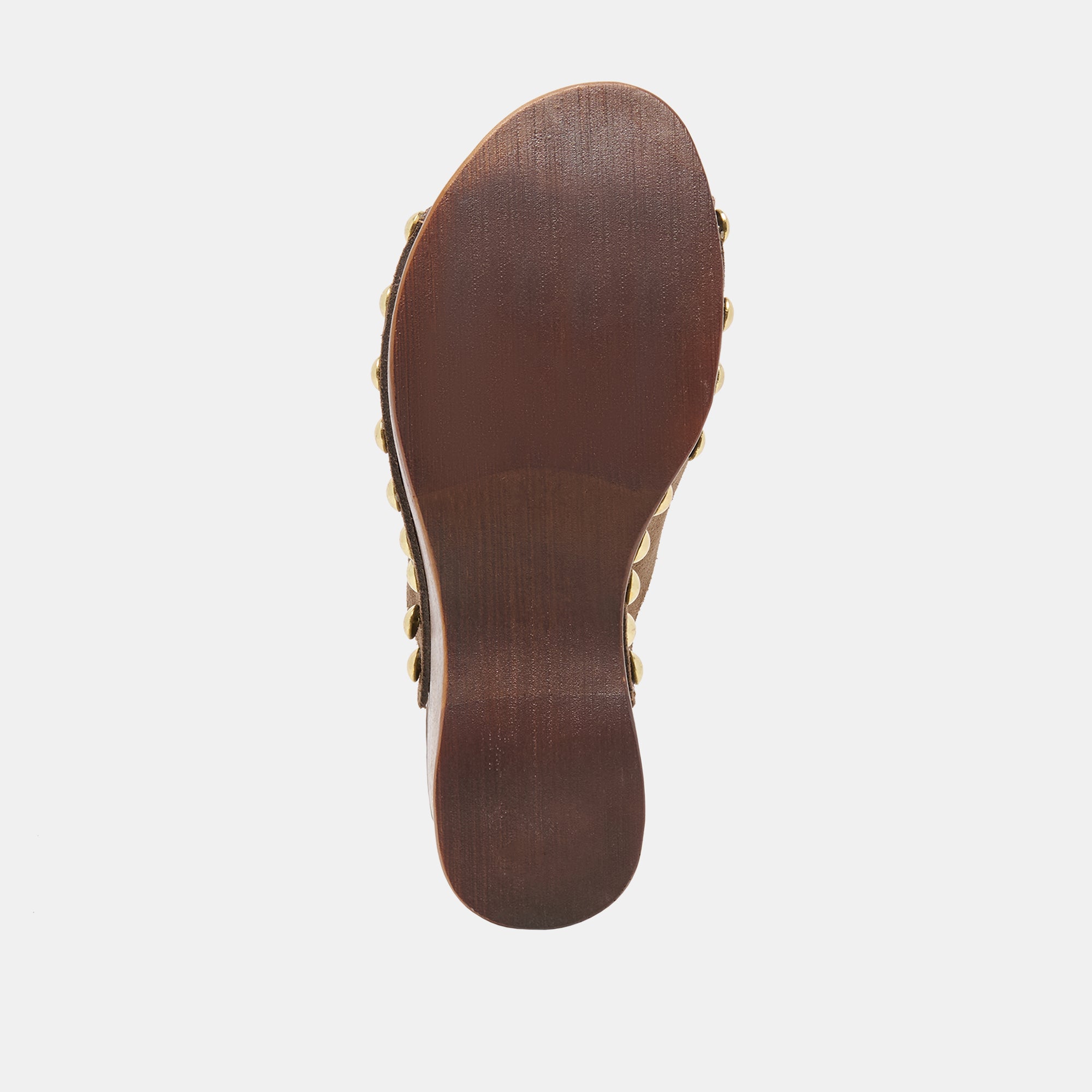 BIRK WEDGES DK BROWN SUEDE - Image 9