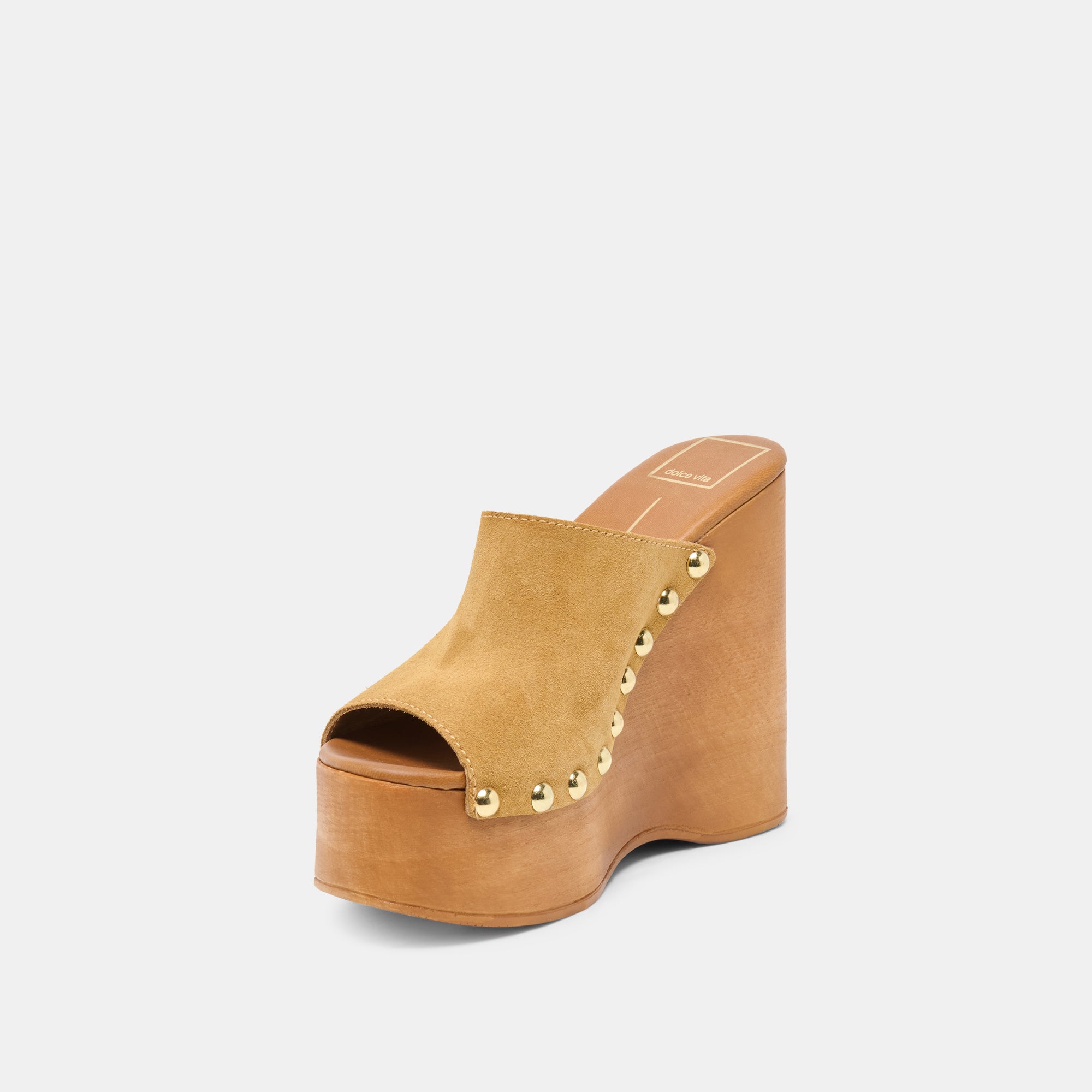 BIRK WEDGES TAN SUEDE - Image 4