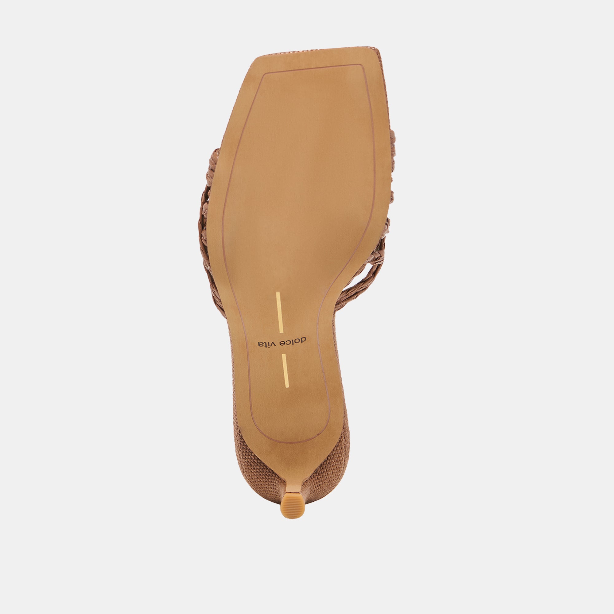 BOWEN HEELS COGNAC RAFFIA - Image 12