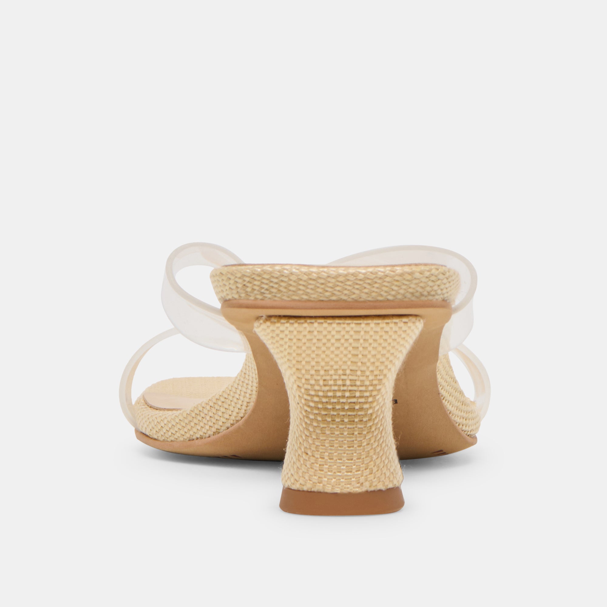 BREVEL VINYL WIDE HEELS CRYSTAL JELLY - Image 7