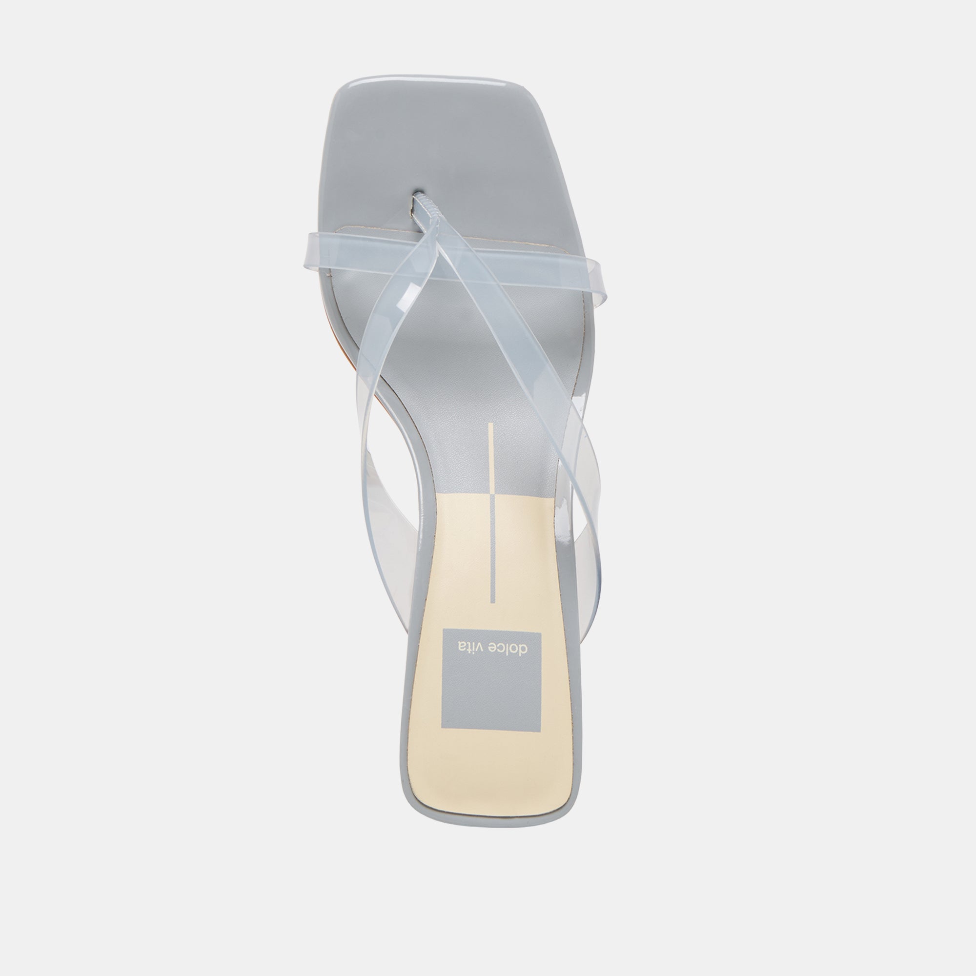 BREVEL VINYL HEELS DUSTY BLUE JELLY - Image 10