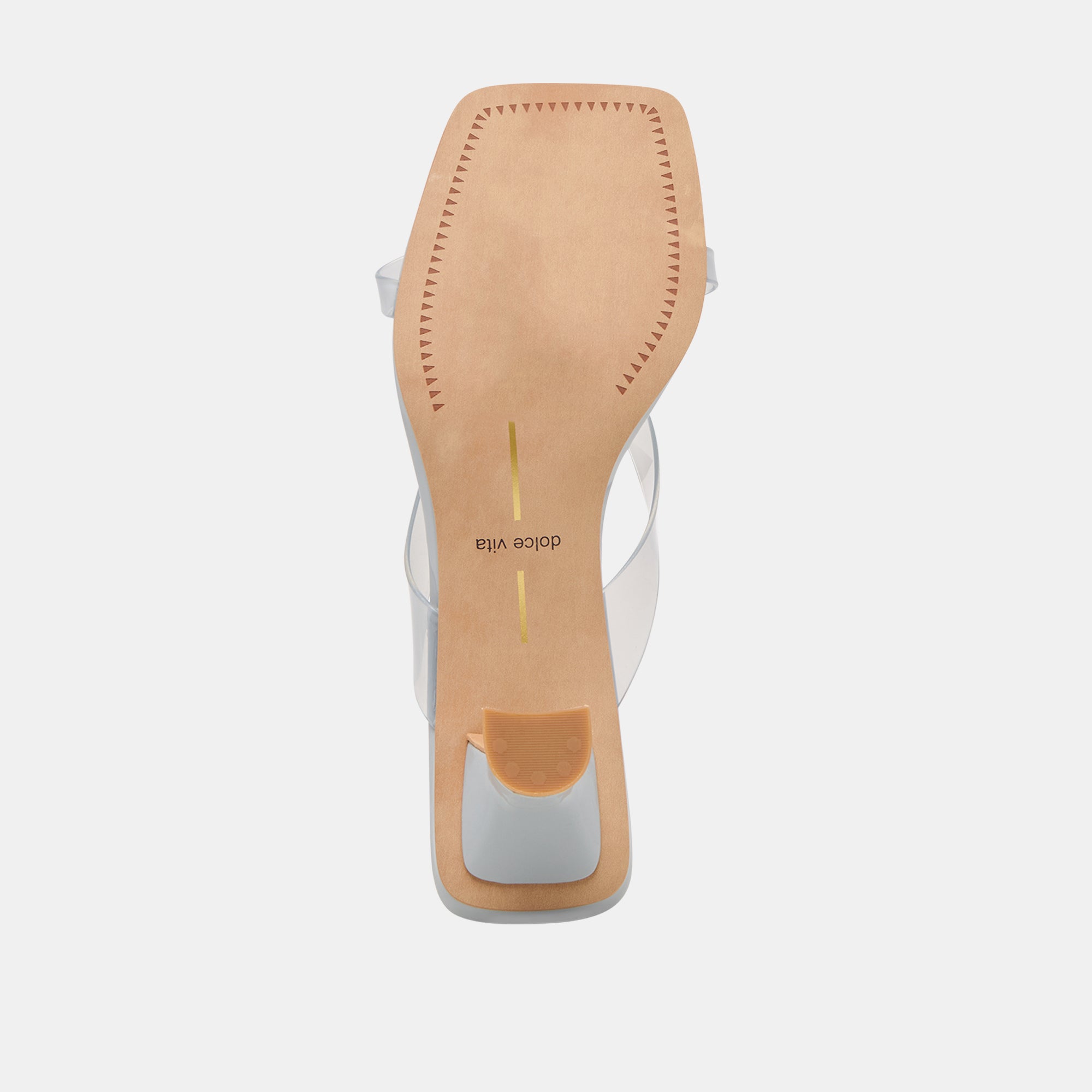 BREVEL VINYL WIDE HEELS DUSTY BLUE JELLY - Image 9
