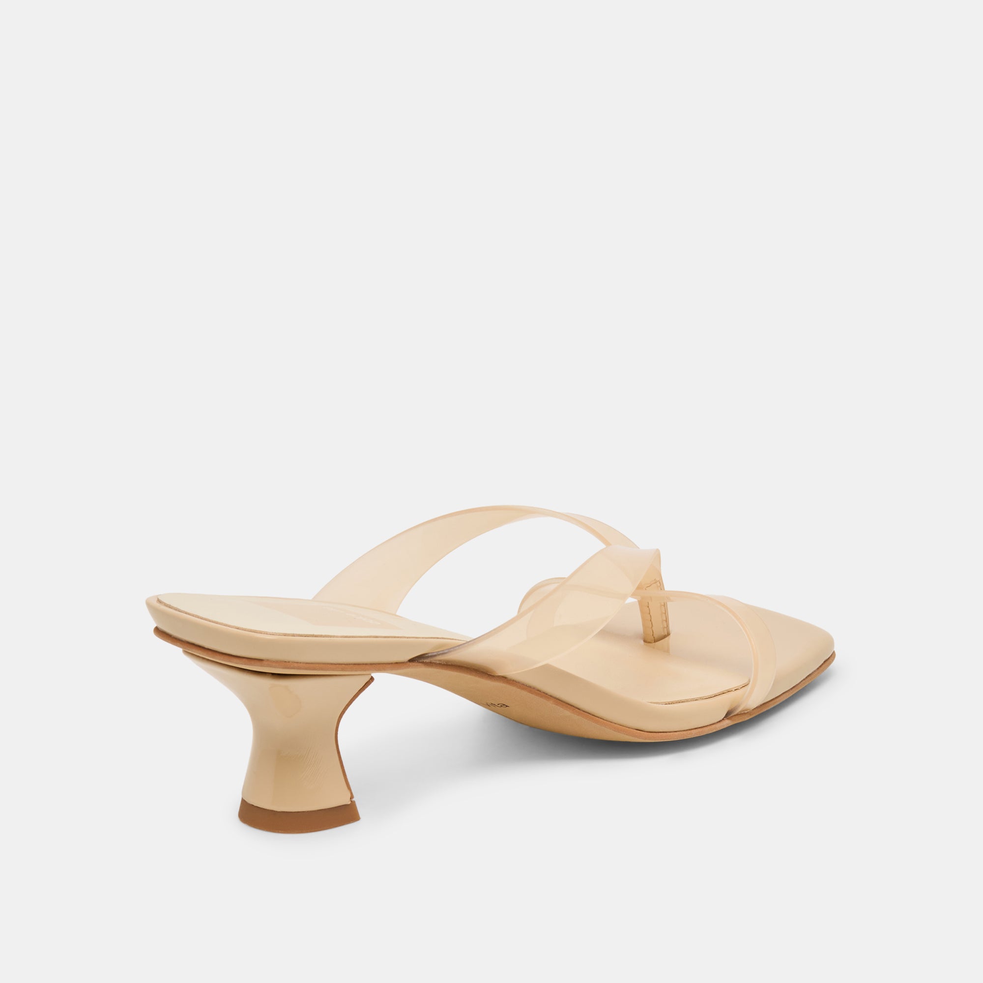 BREVEL VINYL HEELS PRALINE JELLY - Image 5