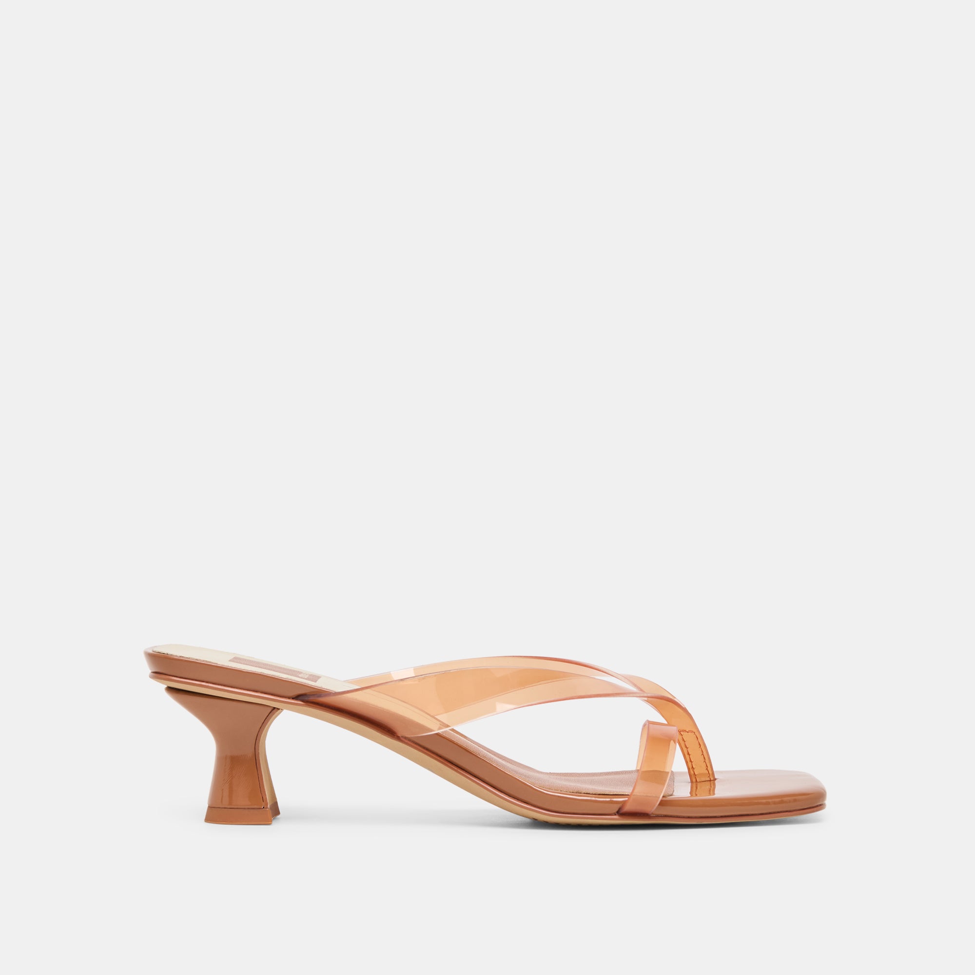 BREVEL VINYL HEELS WHISKEY JELLY