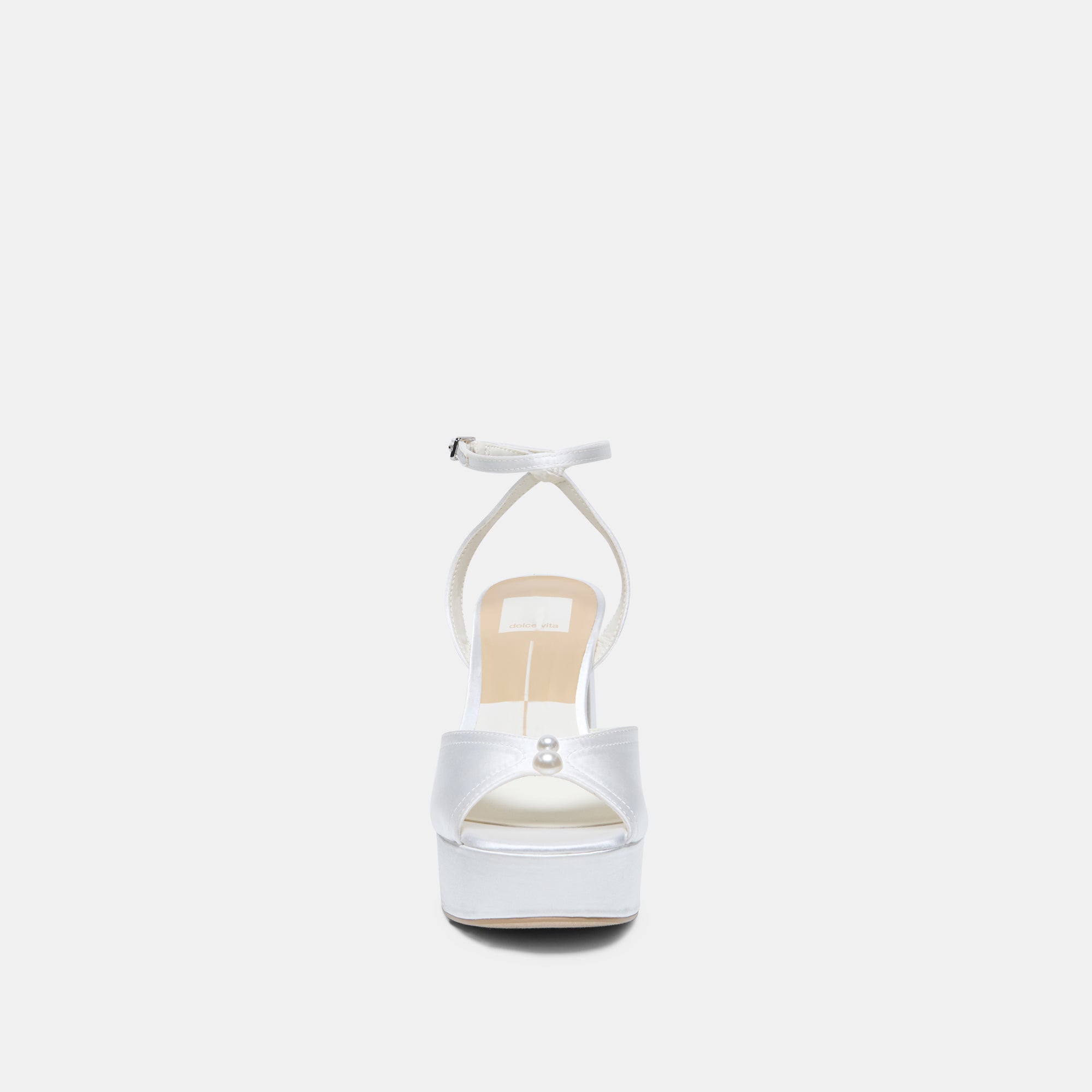 BRYLA HEELS WHITE SATIN - Image 9