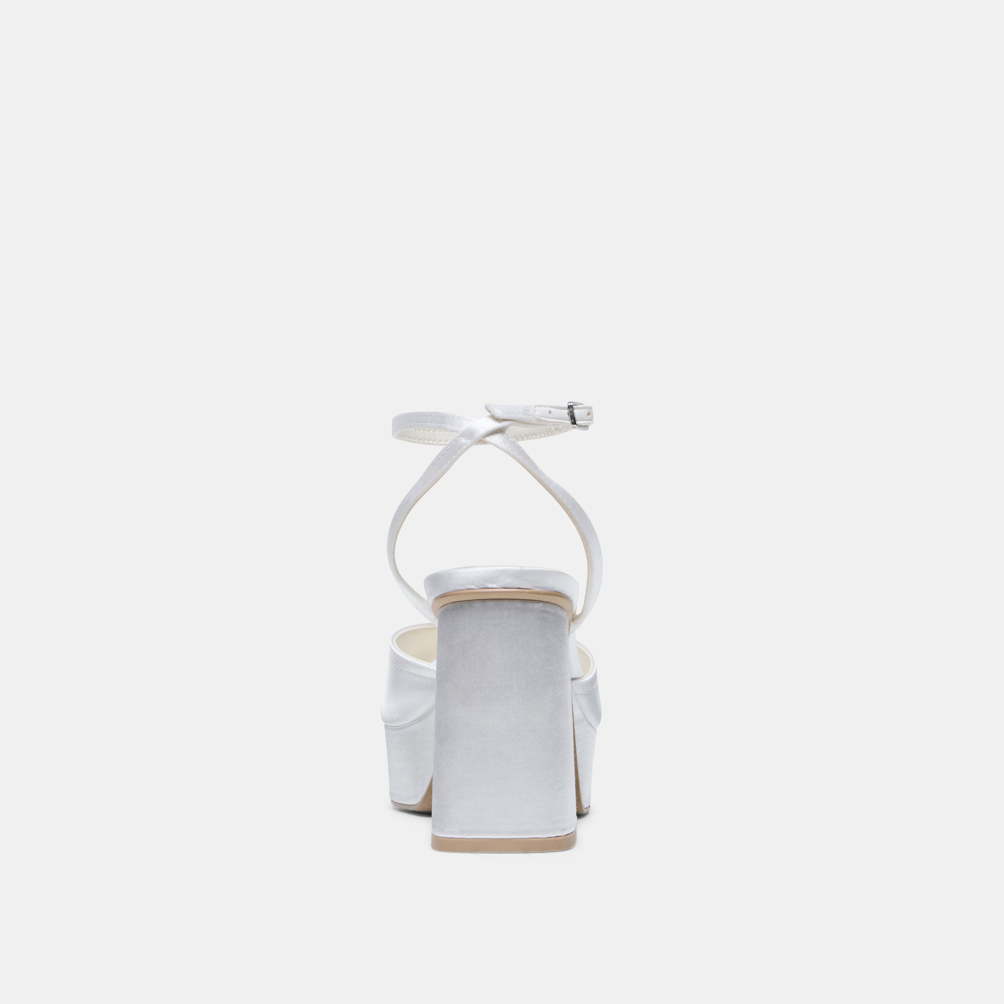 BRYLA HEELS WHITE SATIN - Image 10