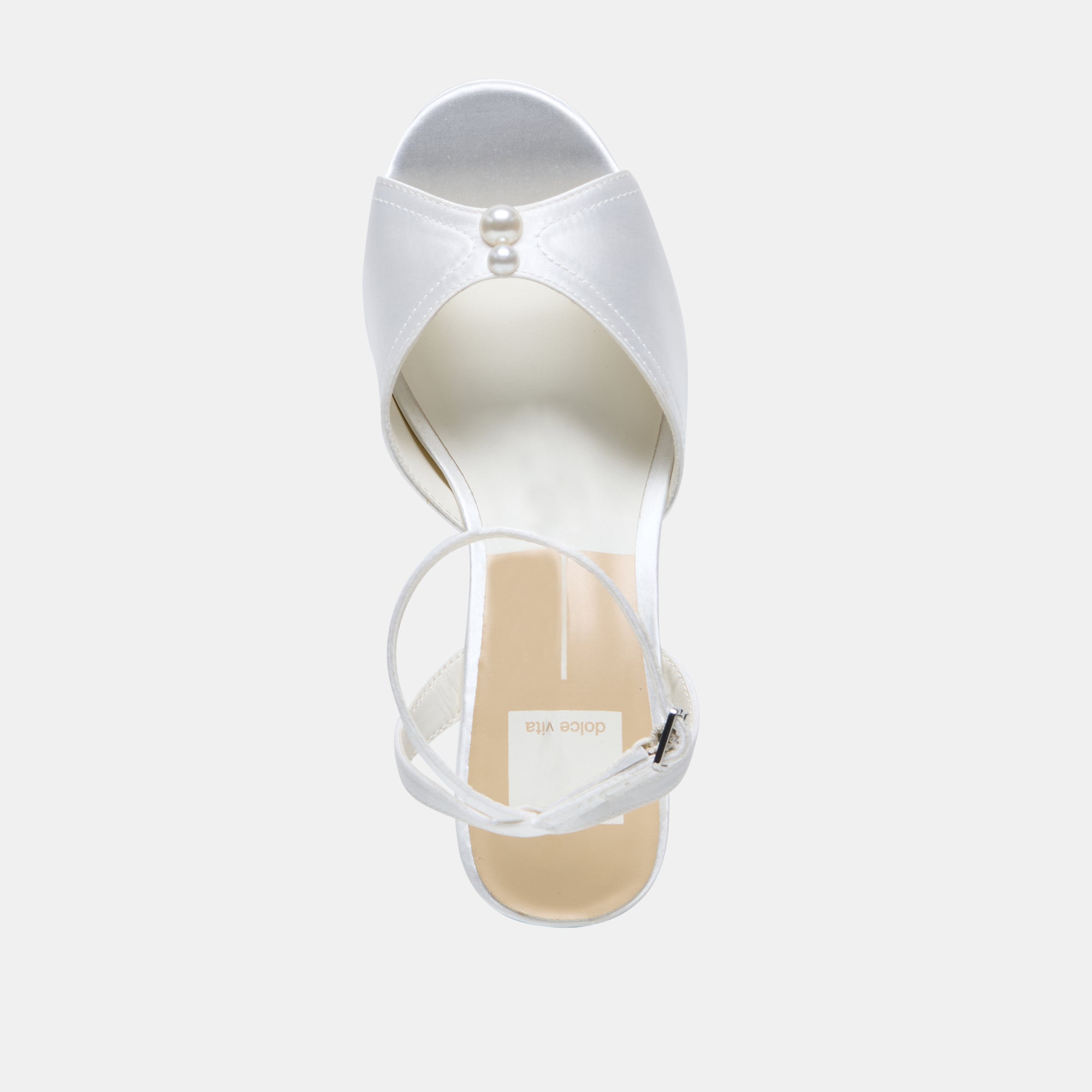 BRYLA HEELS WHITE SATIN - Image 11