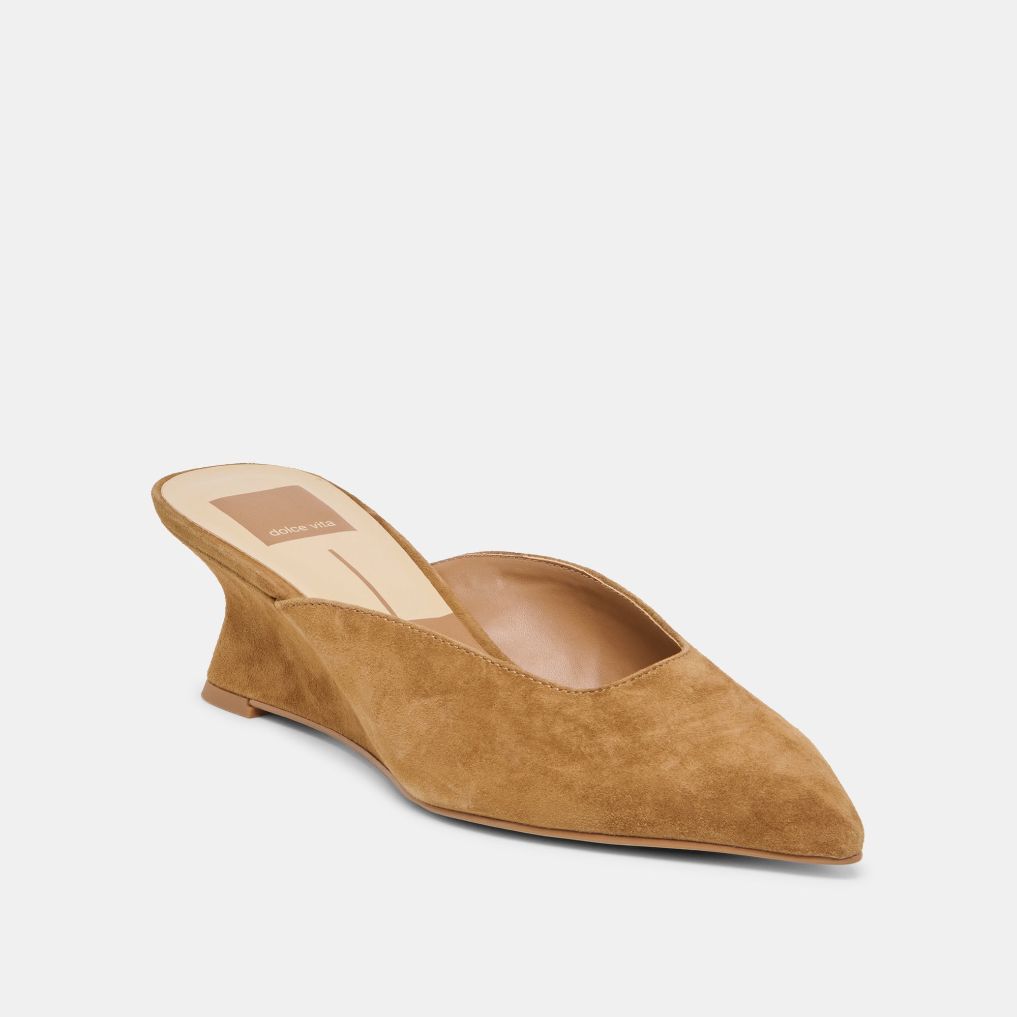 CAMY MULES COGNAC SUEDE - Image 2