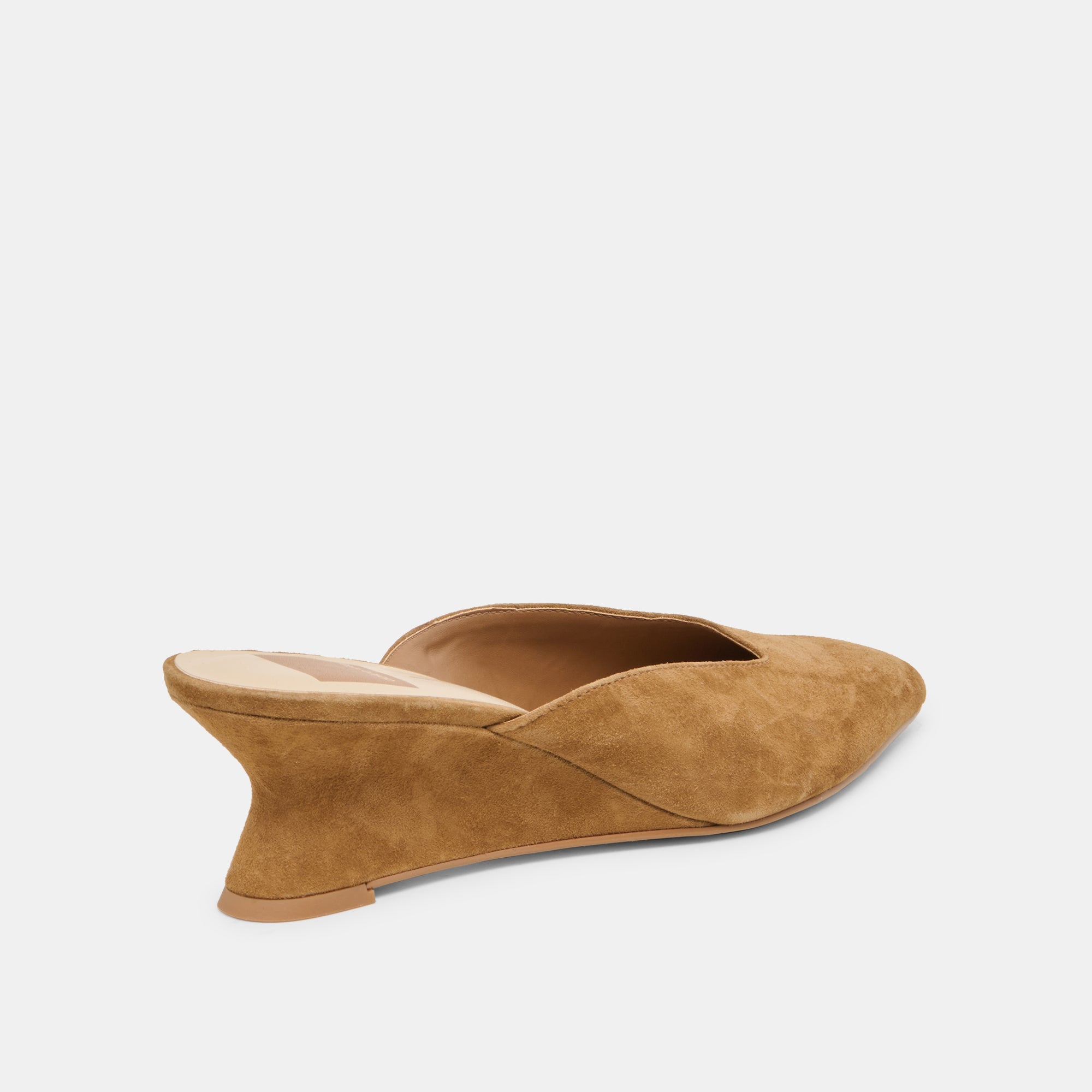 CAMY MULES COGNAC SUEDE - Image 3