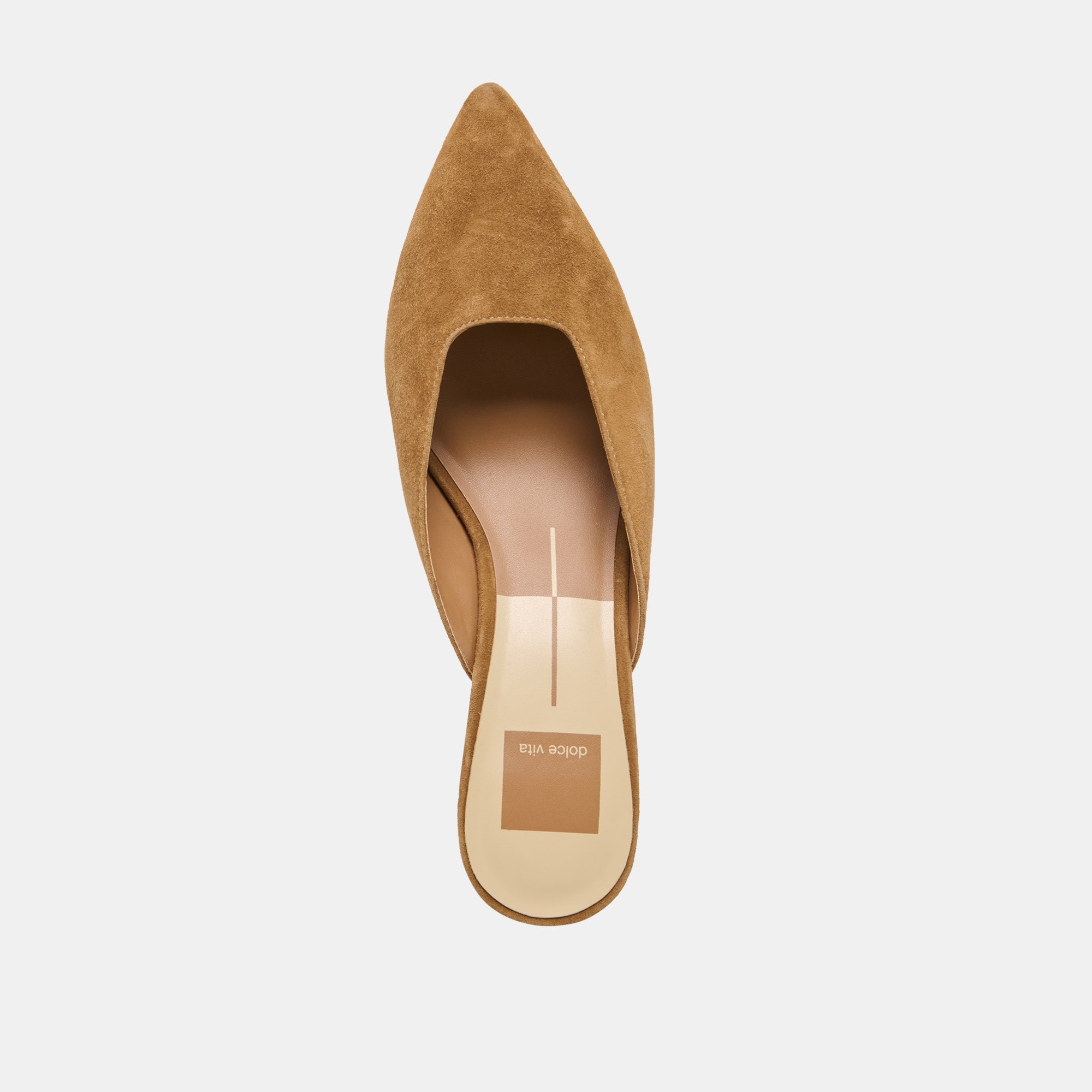 CAMY MULES COGNAC SUEDE - Image 8