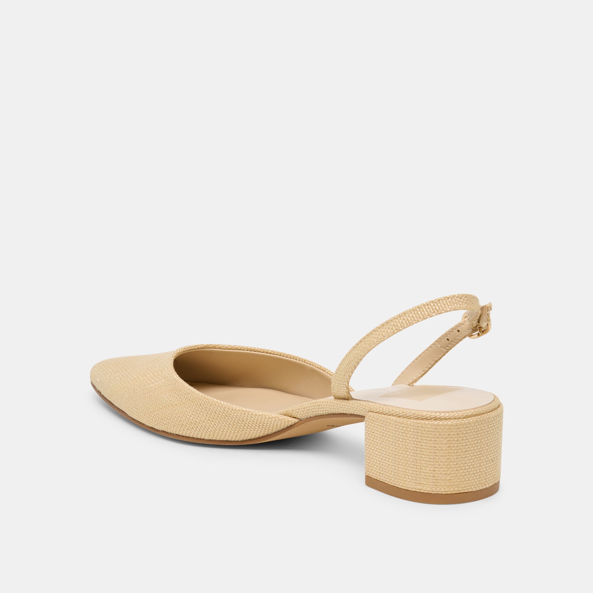 CAREL HEELS LIGHT NATURAL RAFFIA - Image 5