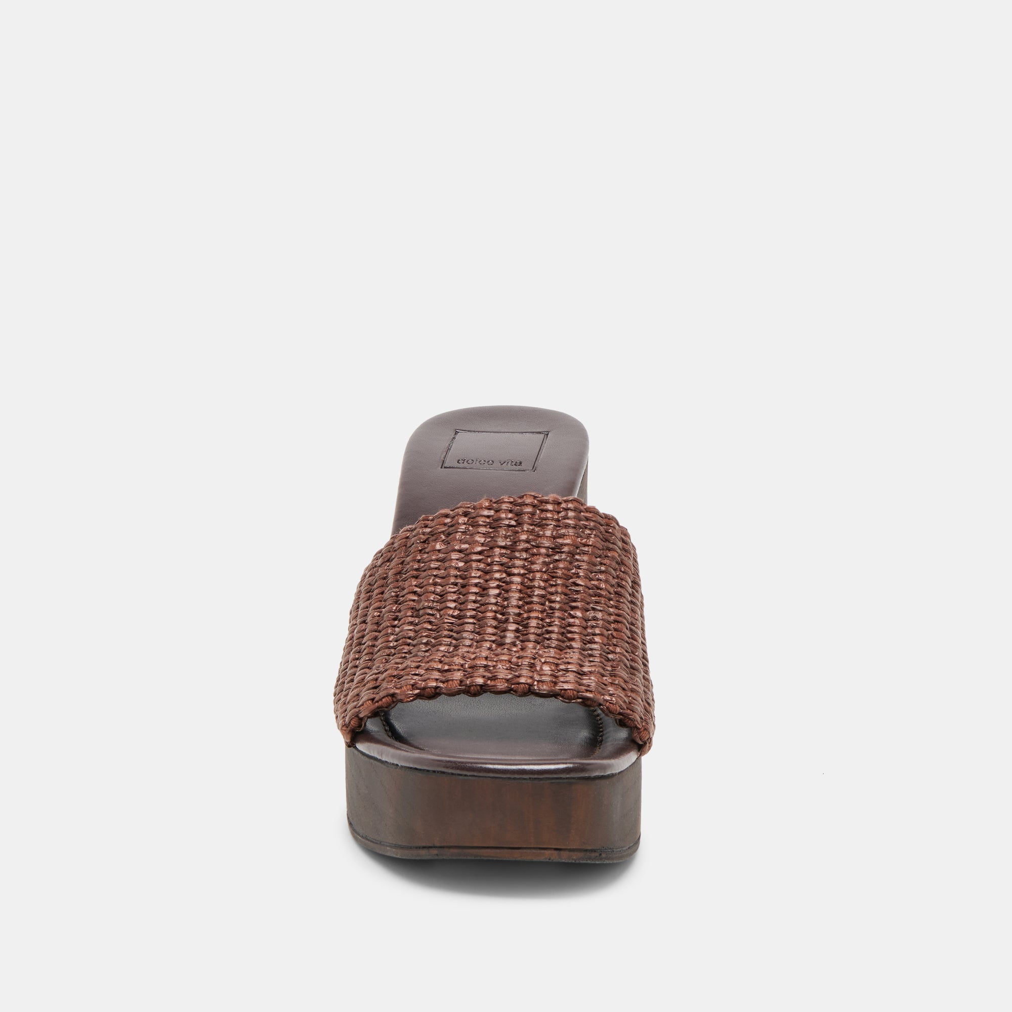 CELEST HEELS CHOCOLATE RAFFIA - Image 6