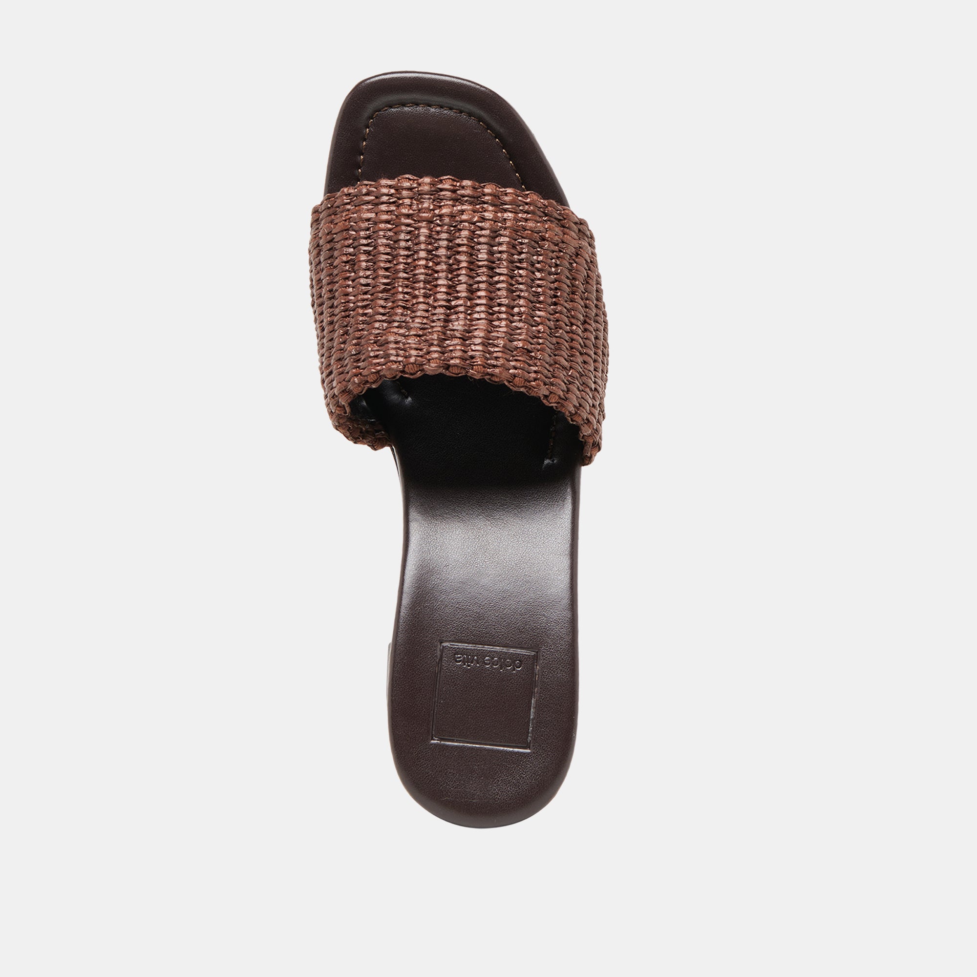 CELEST HEELS CHOCOLATE RAFFIA - Image 8
