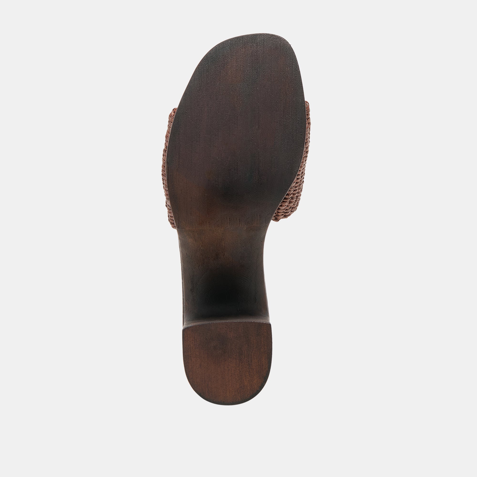 CELEST HEELS CHOCOLATE RAFFIA - Image 9