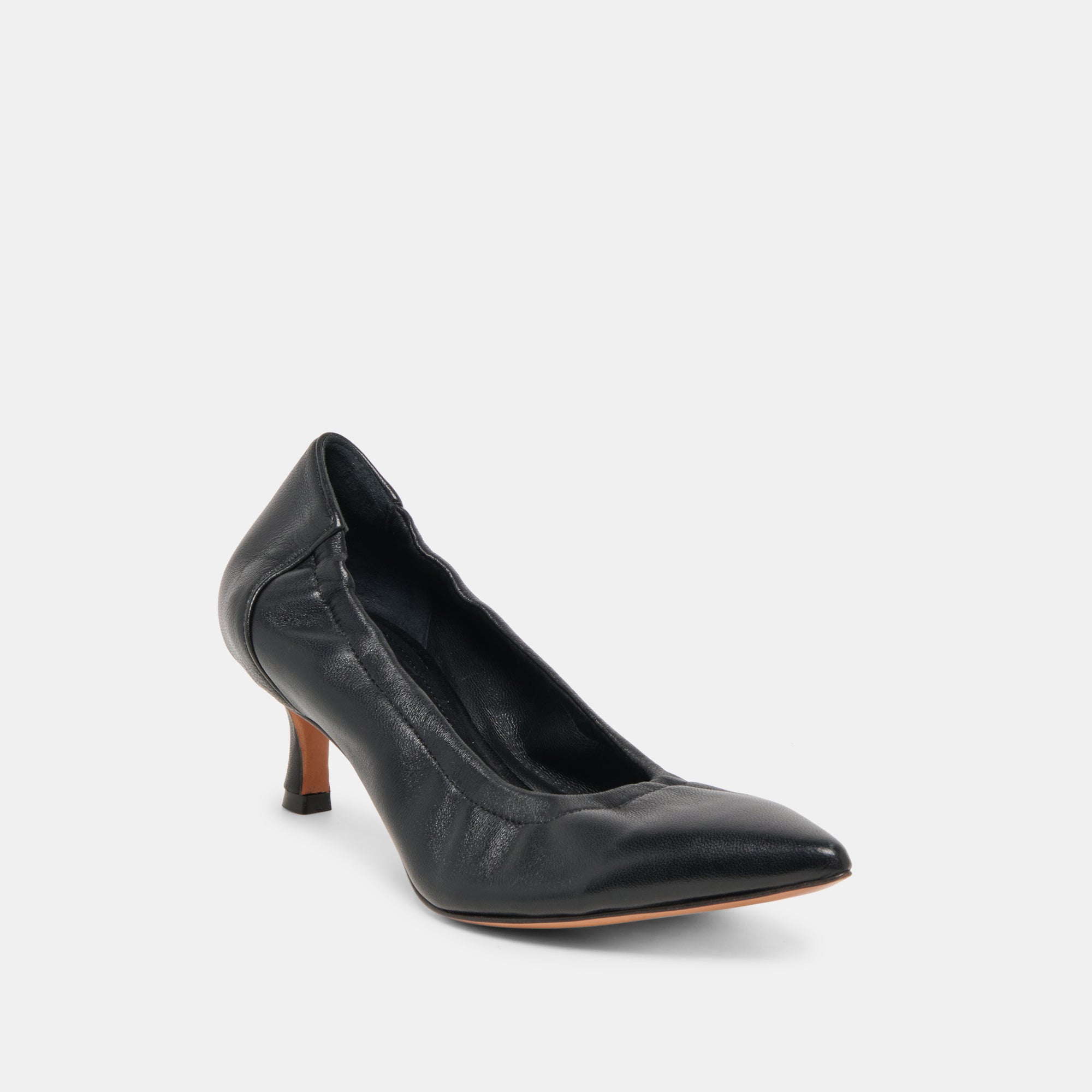 CELTIN HEELS BLACK LEATHER - Image 2