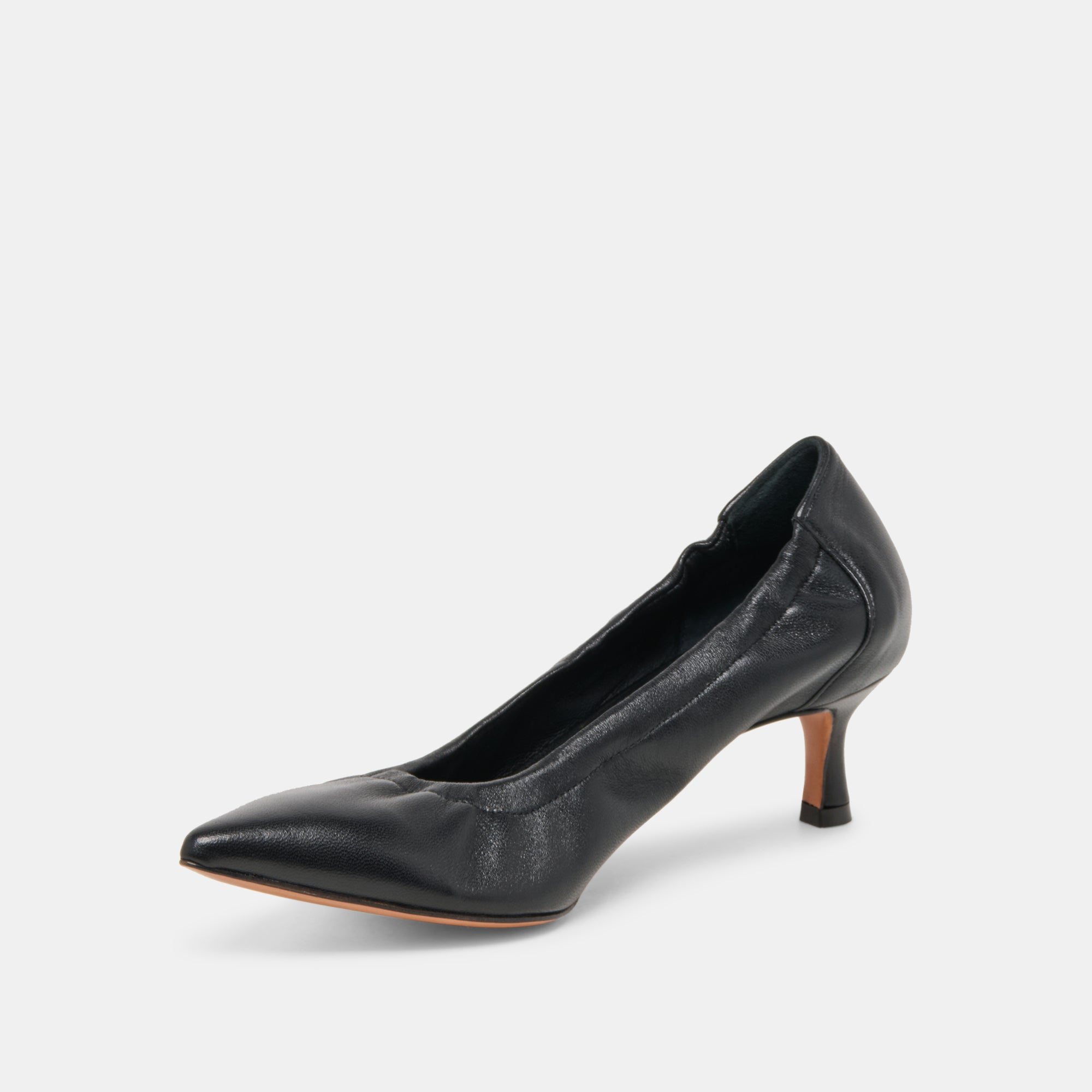 CELTIN HEELS BLACK LEATHER - Image 4