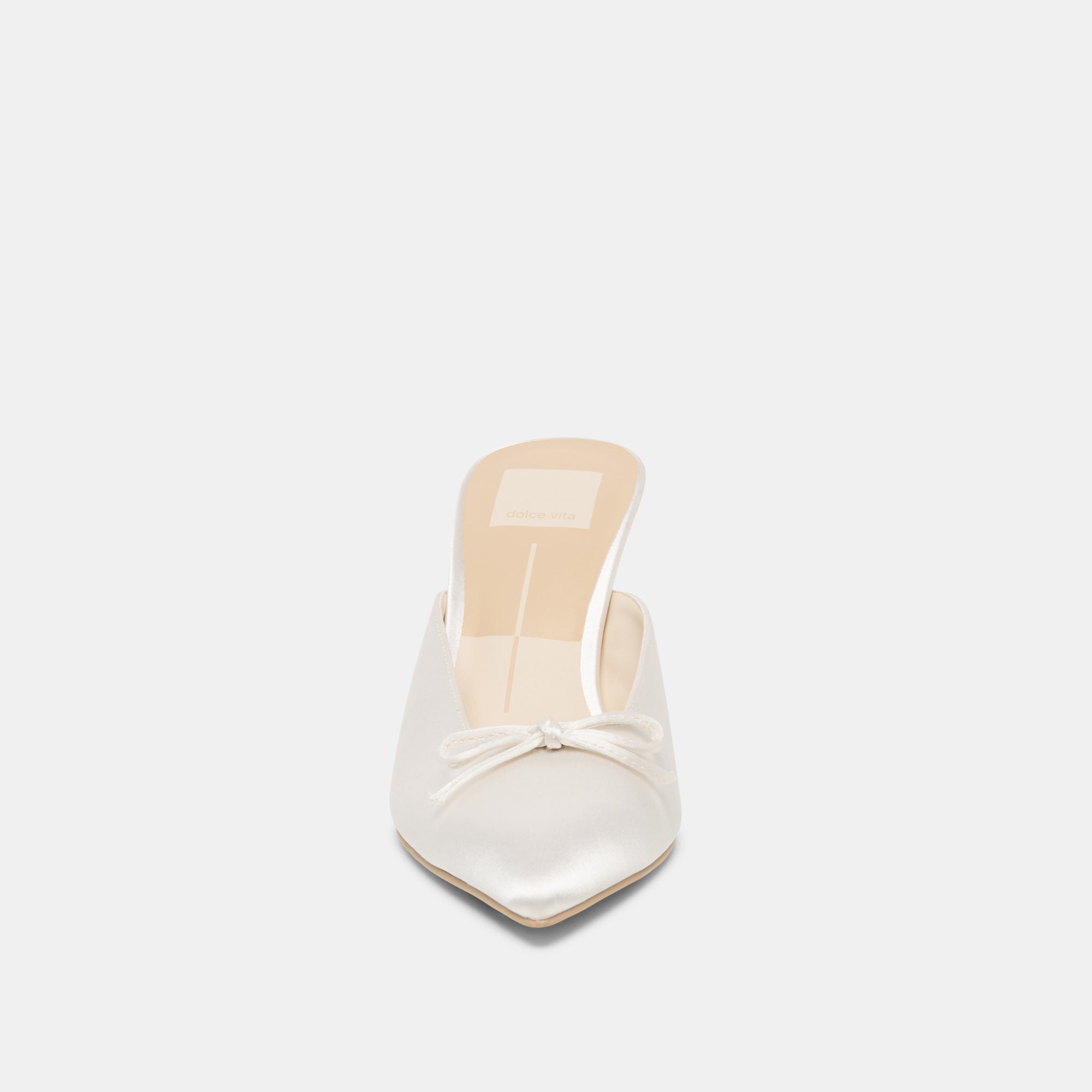 CLEO HIGH HEELS OFF WHITE SATIN - Image 8