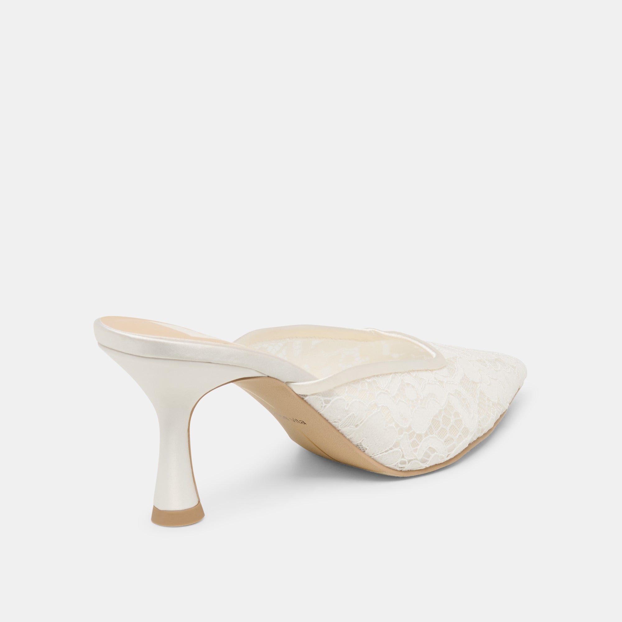 CLEO HIGH HEELS TRUE WHITE LACE - Image 3