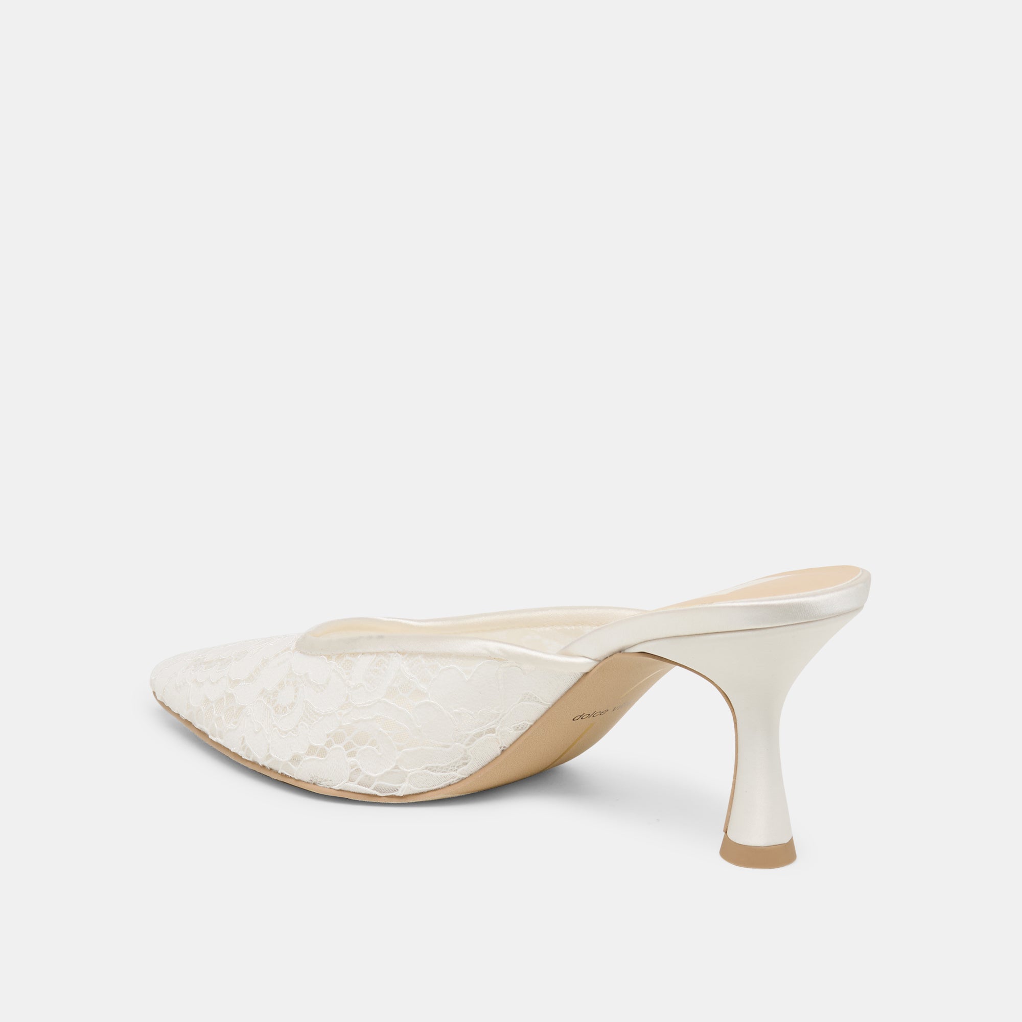 CLEO HIGH HEELS TRUE WHITE LACE - Image 5