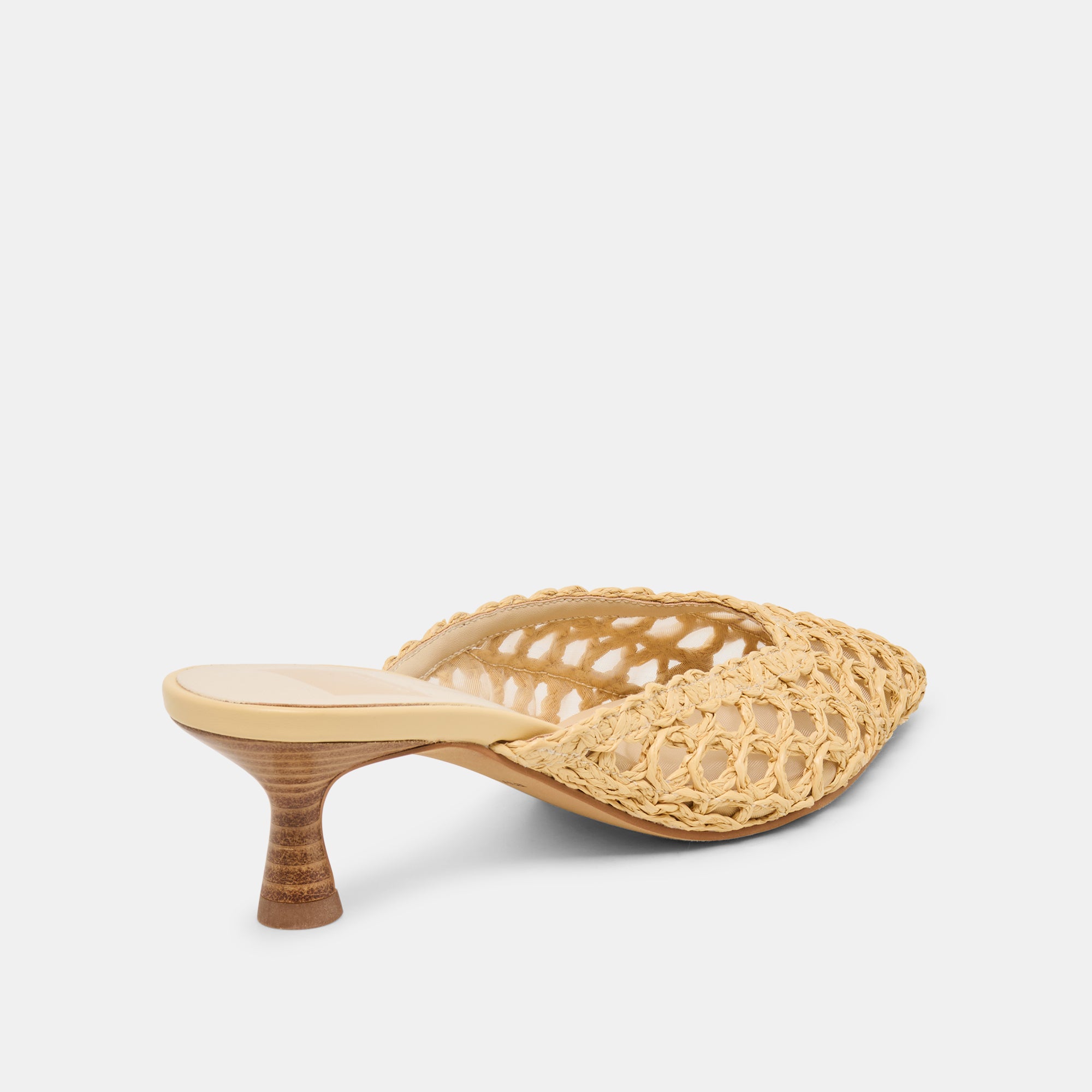 CLEO LOOP HEELS NATURAL RAFFIA - Image 5