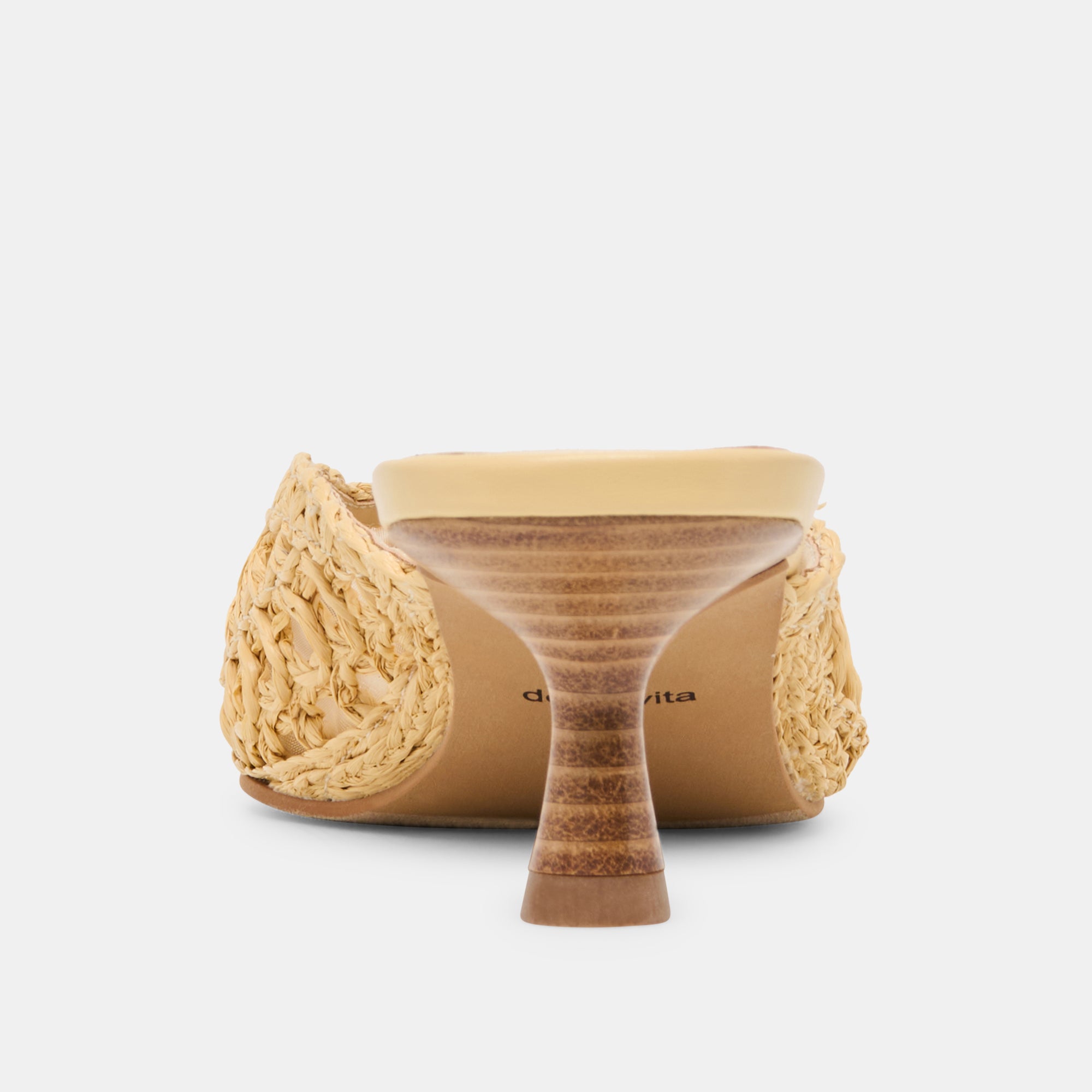 CLEO LOOP HEELS NATURAL RAFFIA - Image 10