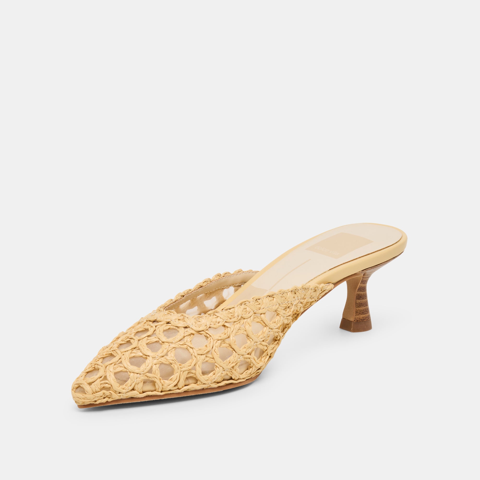 CLEO LOOP HEELS NATURAL RAFFIA - Image 7