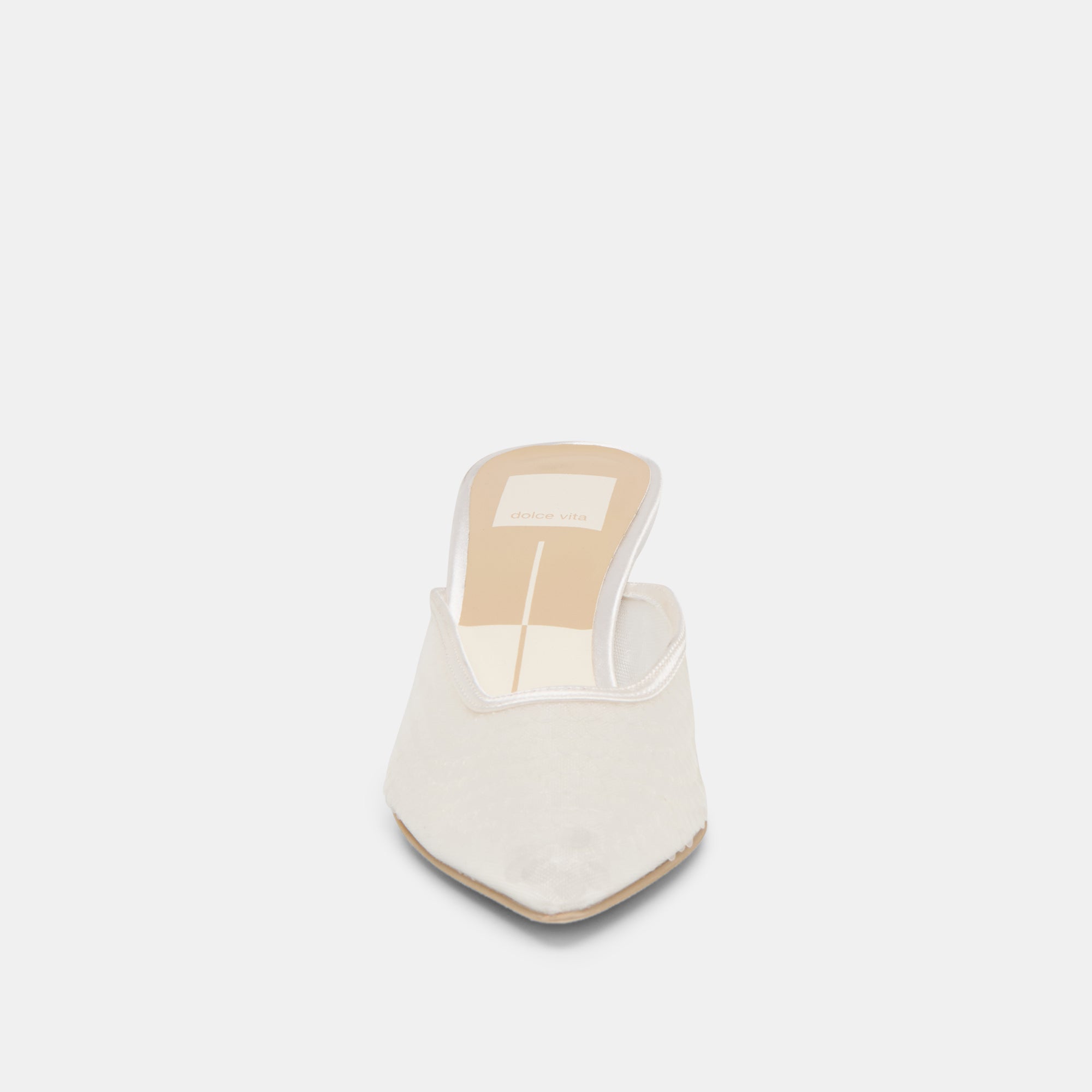 CLEO SEQUIN HEELS IVORY SEQUIN - Image 10