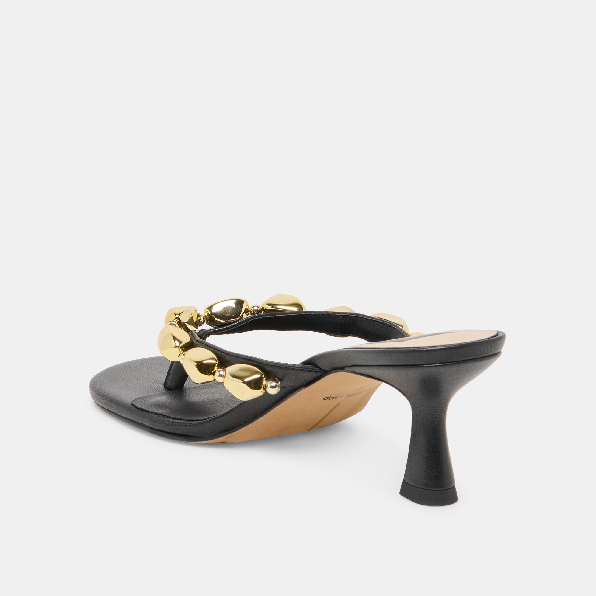 DAKSIE HEELS BLACK LEATHER - Image 7