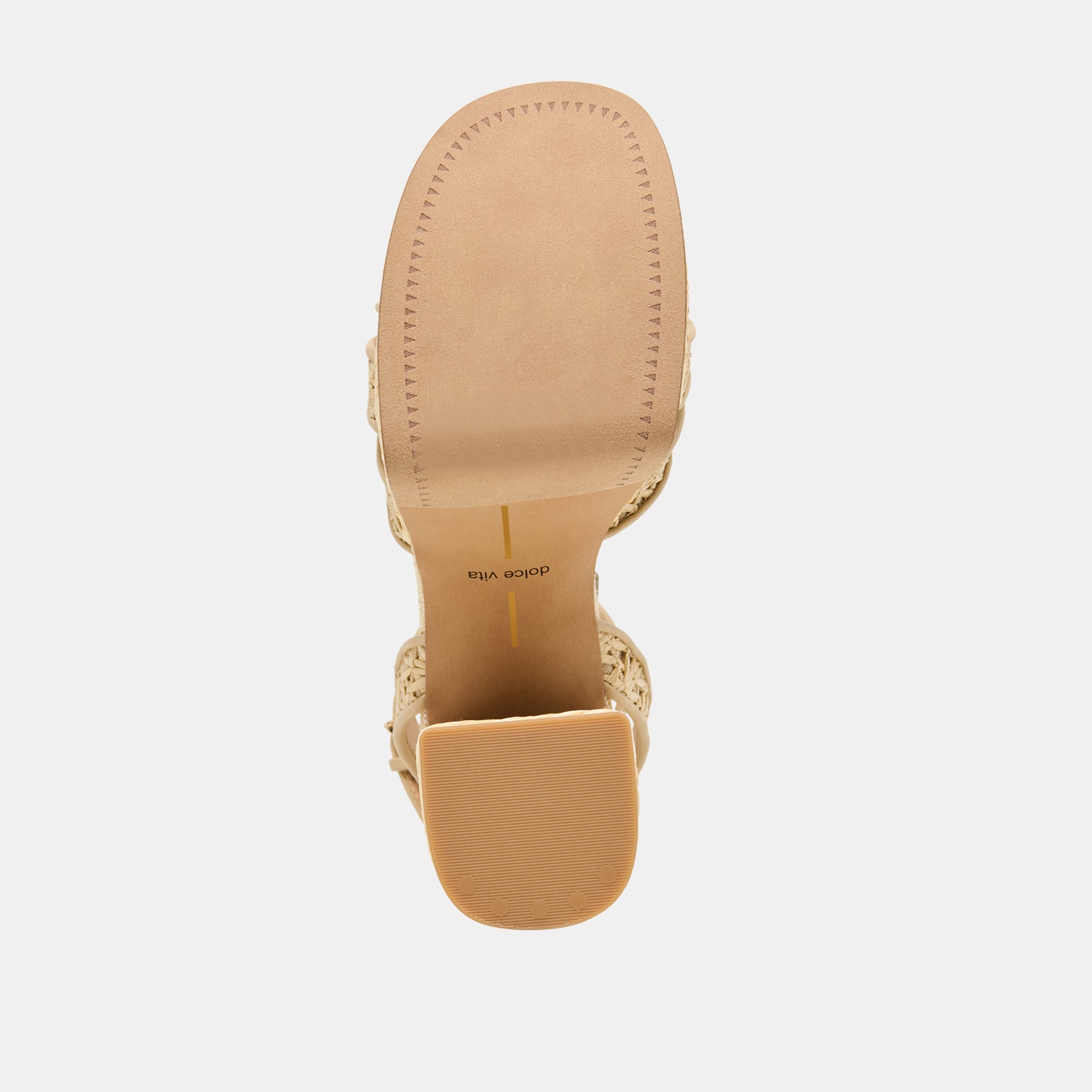 DANILA HEELS LT NATURAL CROSS HATCH RAFFIA - Image 10