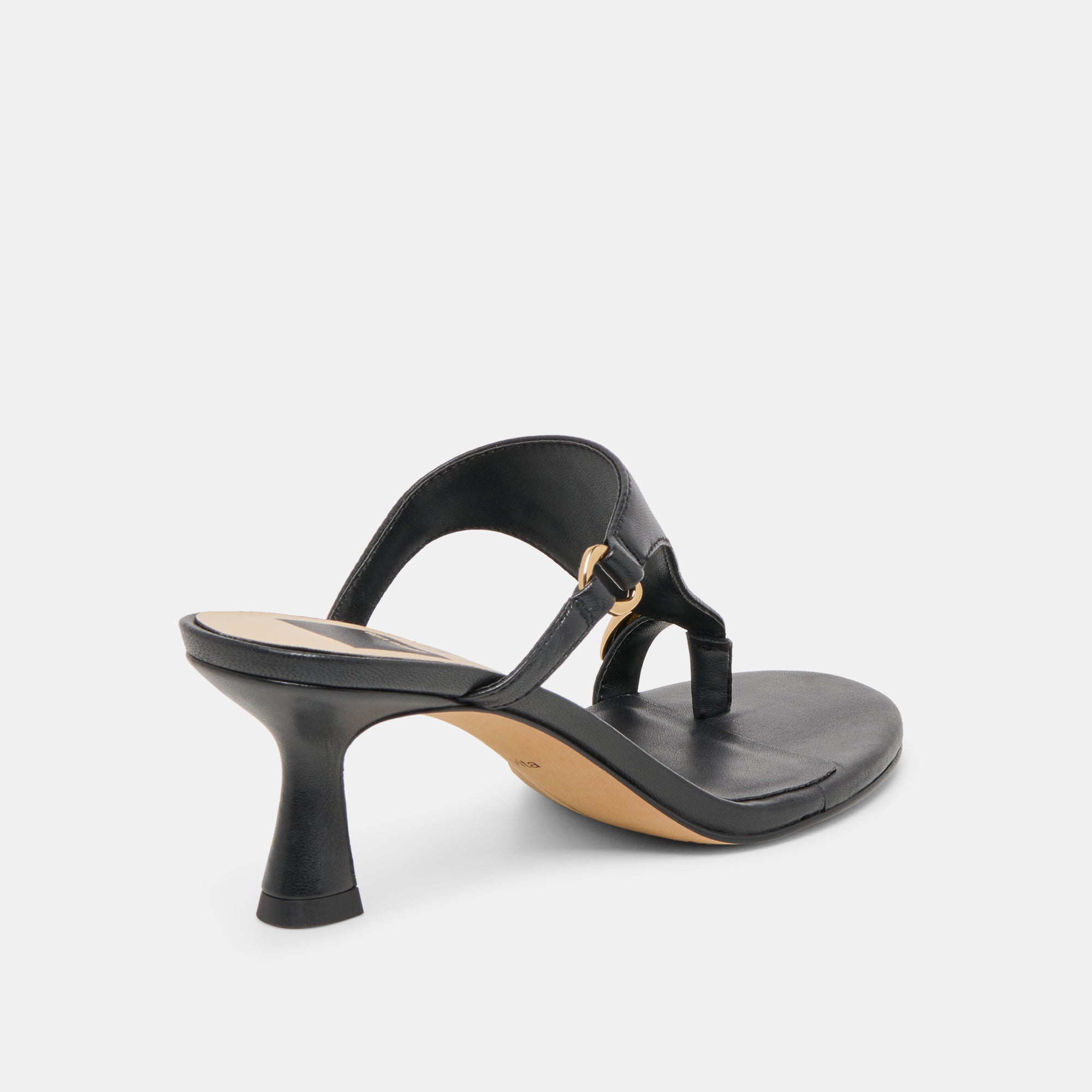 DERREL HEELS BLACK LEATHER - Image 5