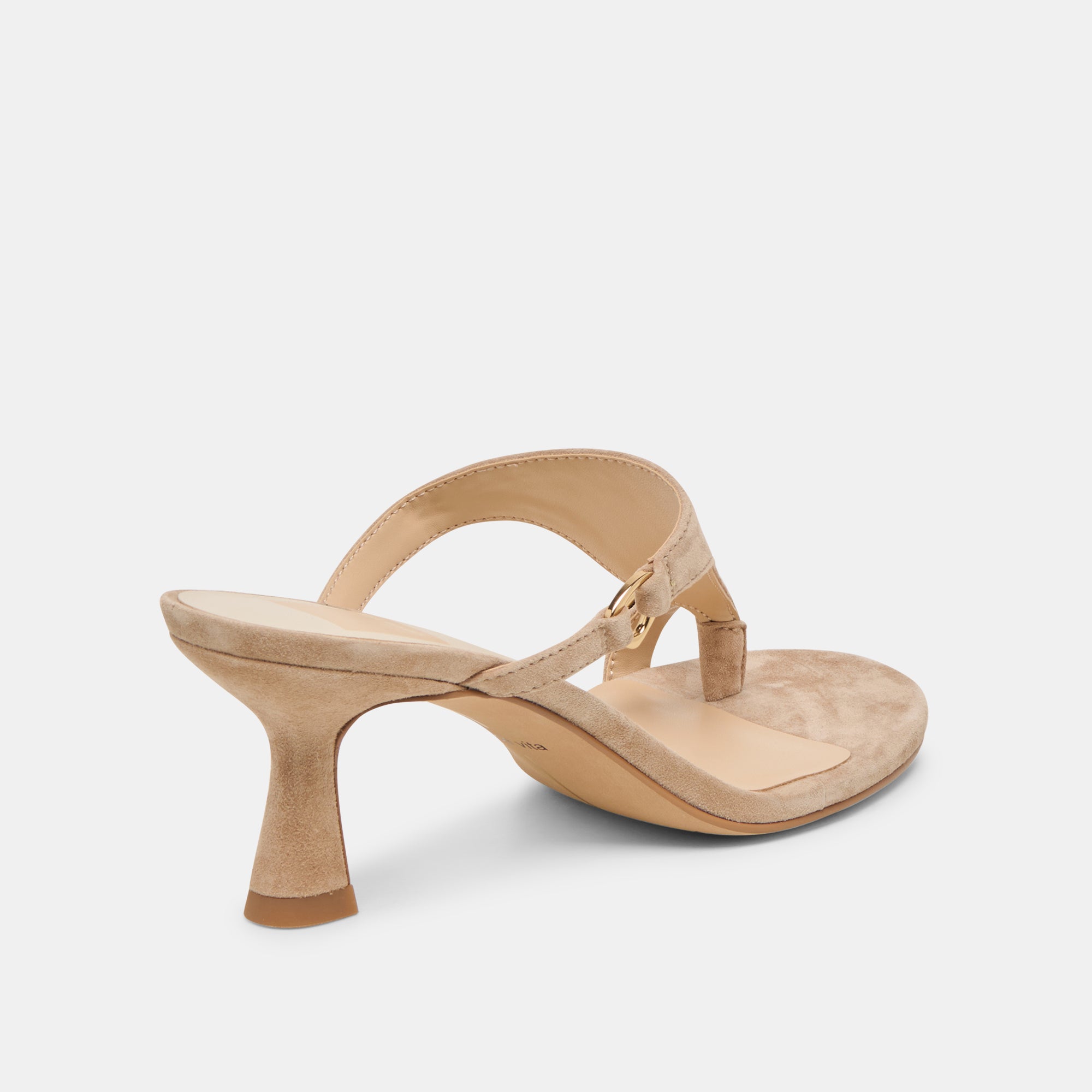 DERREL HEELS CAMEL SUEDE - Image 3