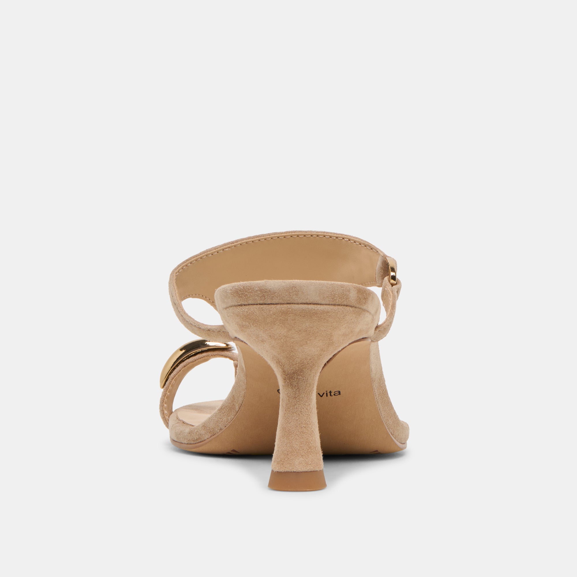 DERREL HEELS CAMEL SUEDE - Image 7
