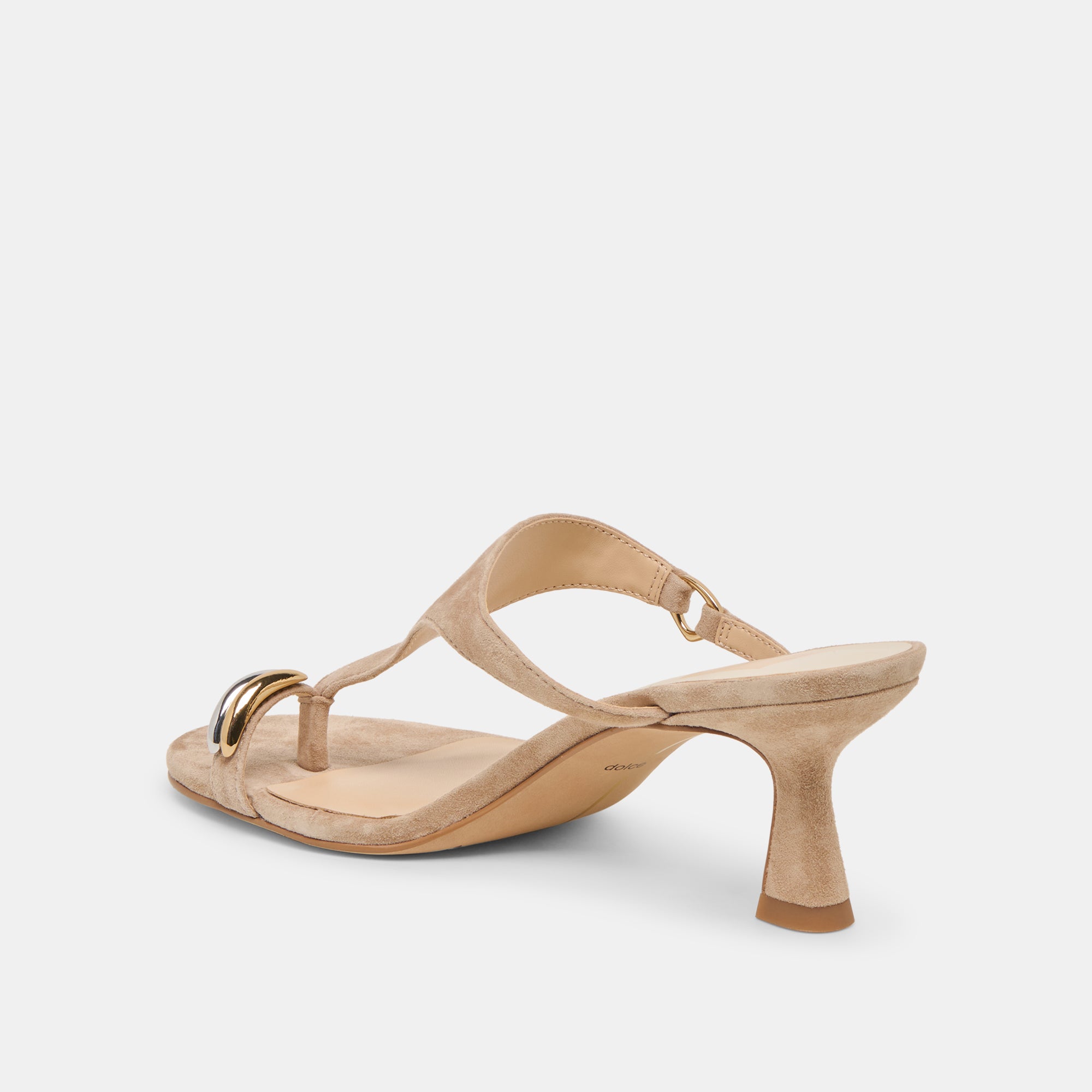 DERREL HEELS CAMEL SUEDE - Image 5
