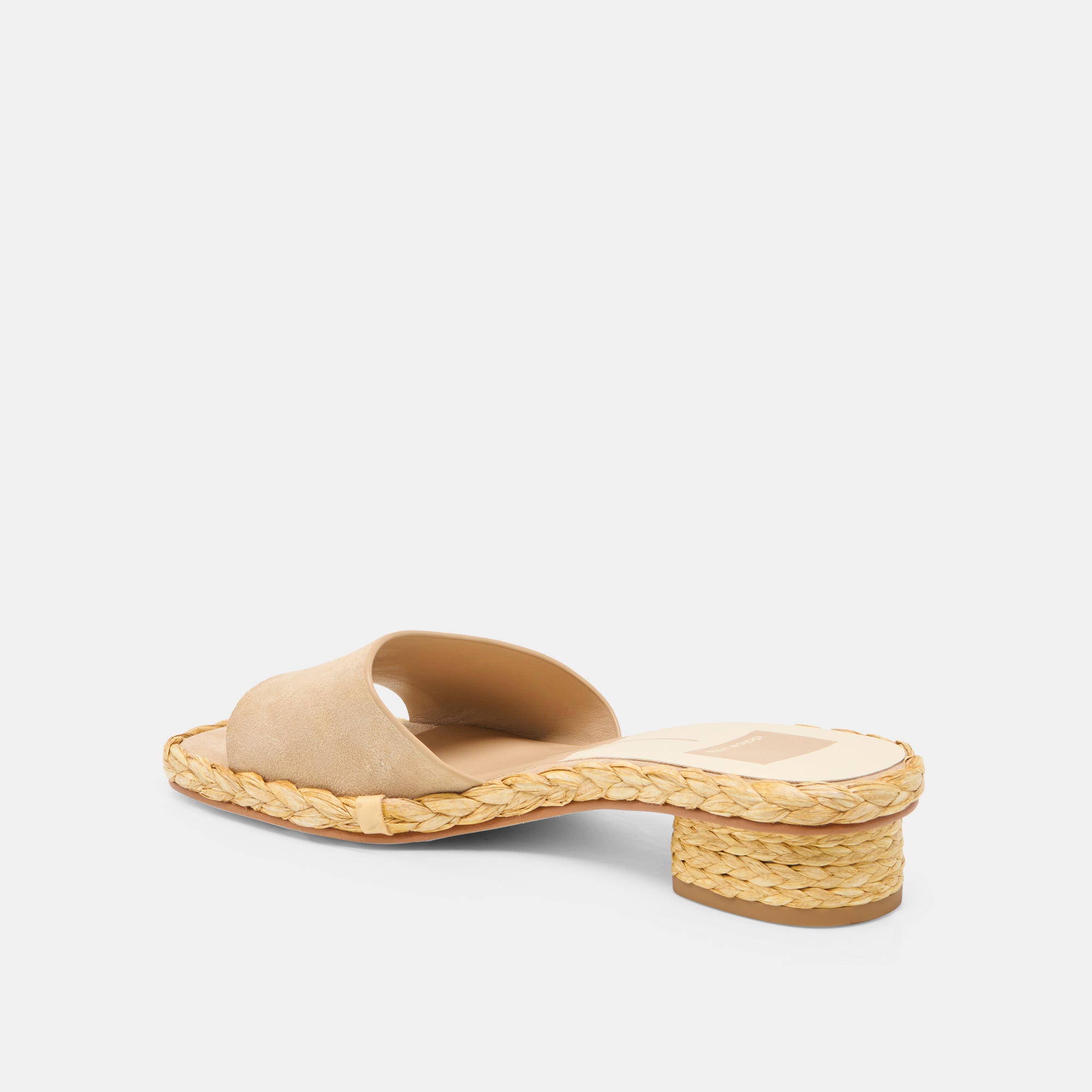 DIXI WIDE SANDALS CAMEL SUEDE - Image 5
