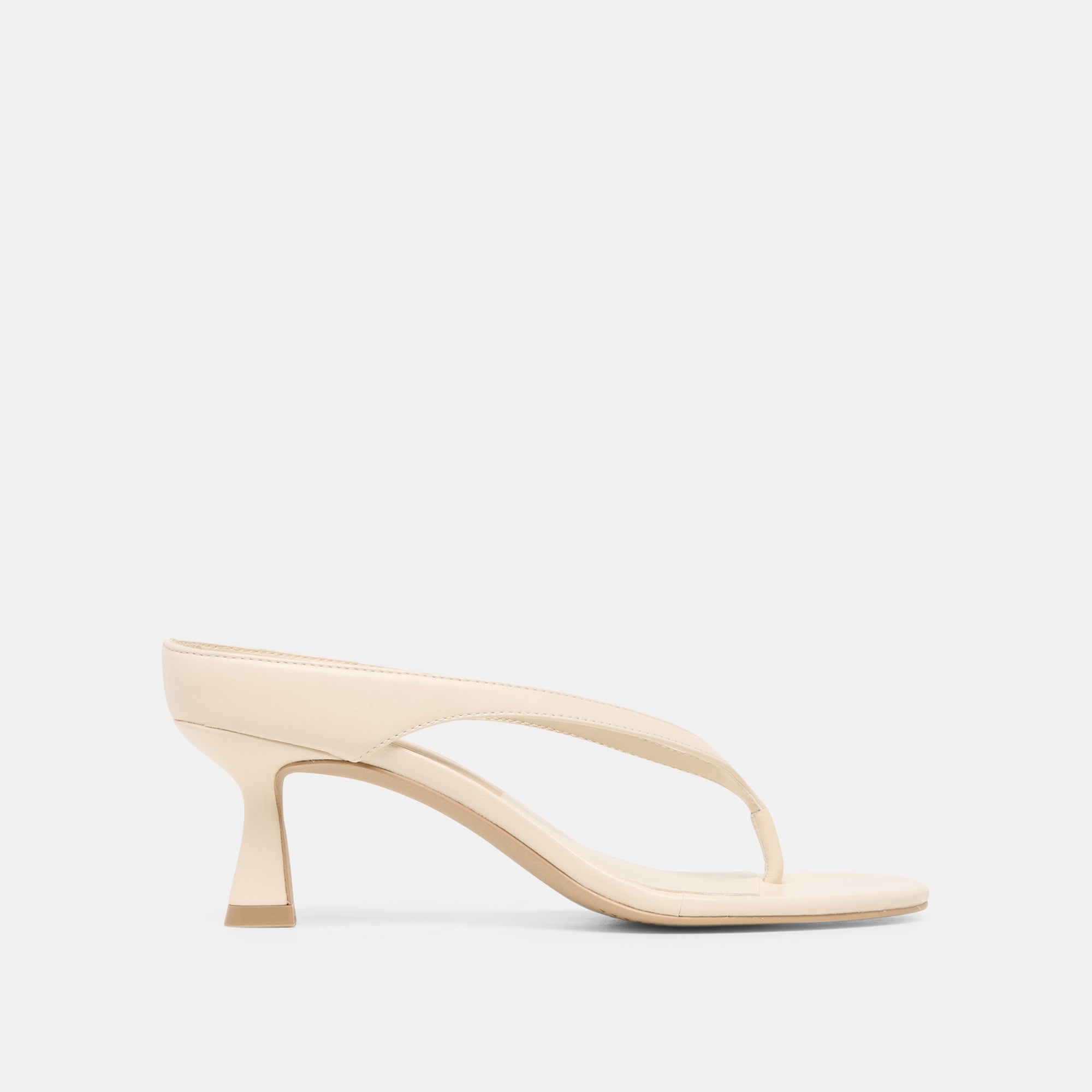 DOREEN HEELS BONE LEATHER