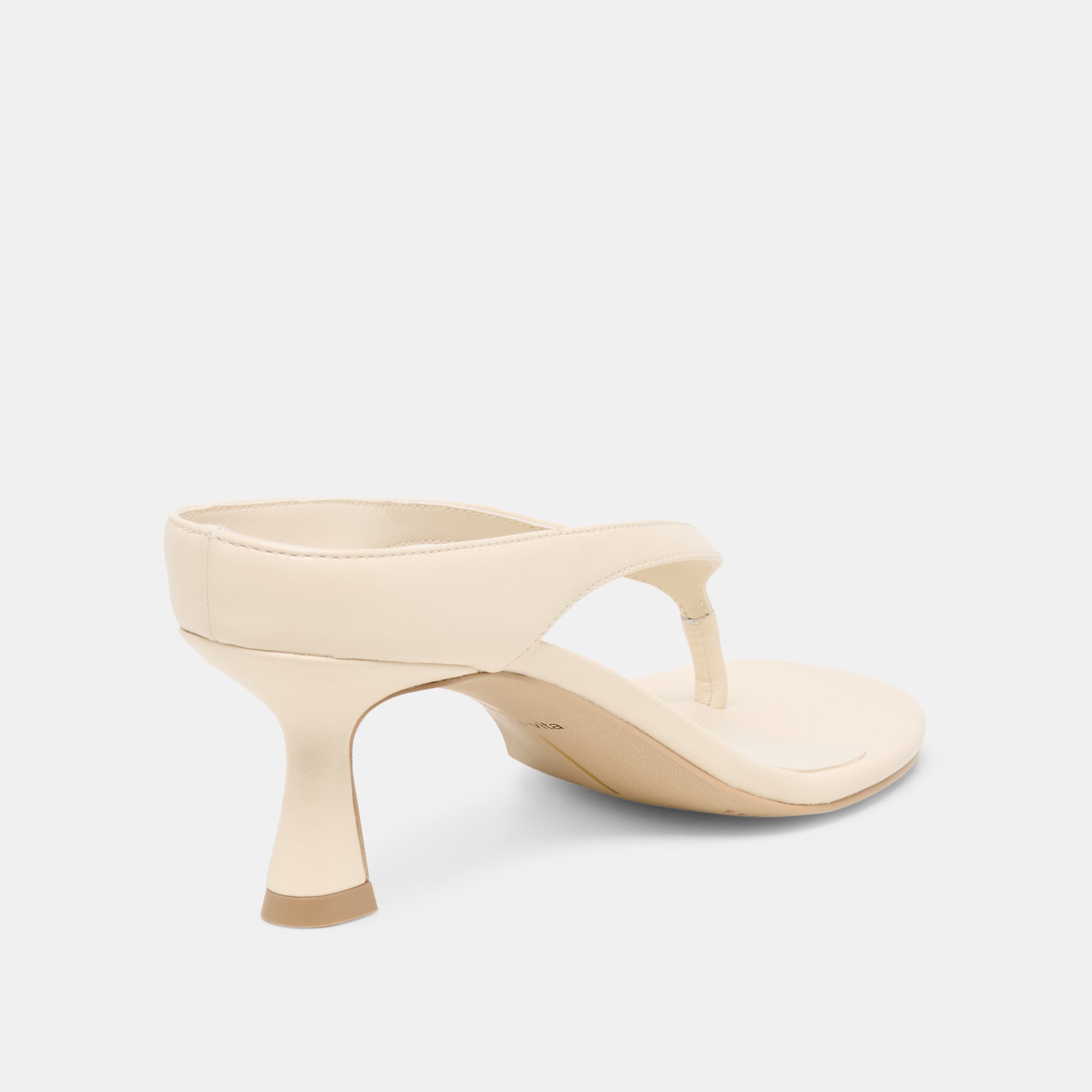 DOREEN HEELS BONE LEATHER - Image 5