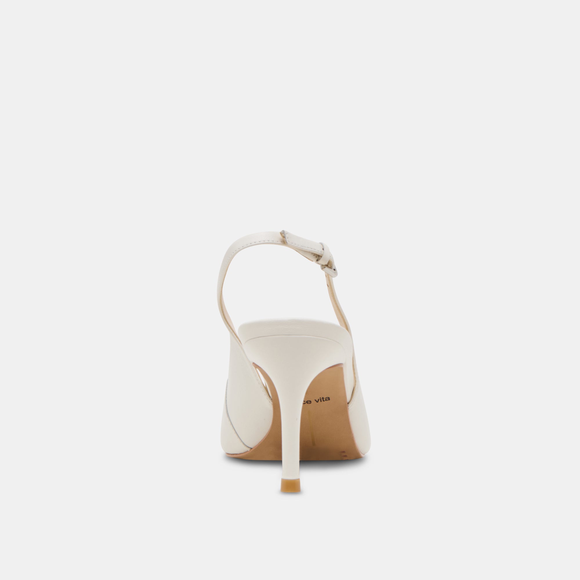 ELASI HEELS WHITE LEATHER - Image 8