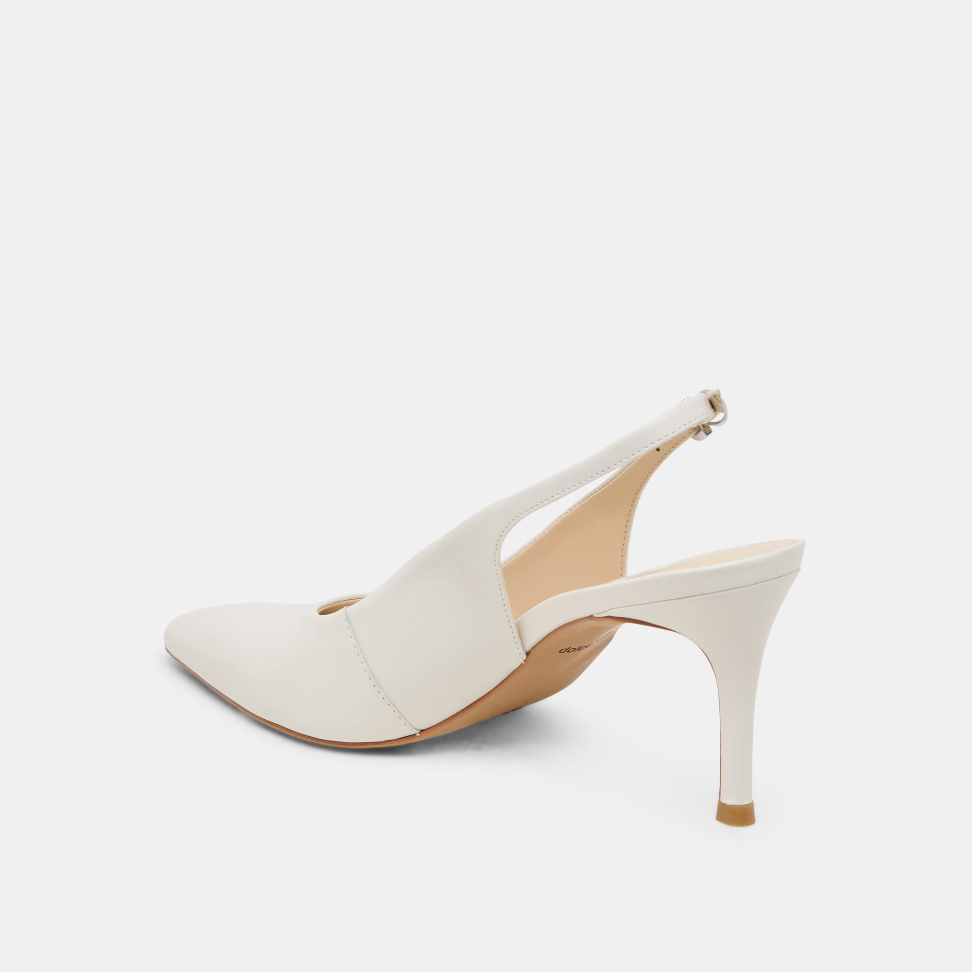 ELASI HEELS WHITE LEATHER - Image 6