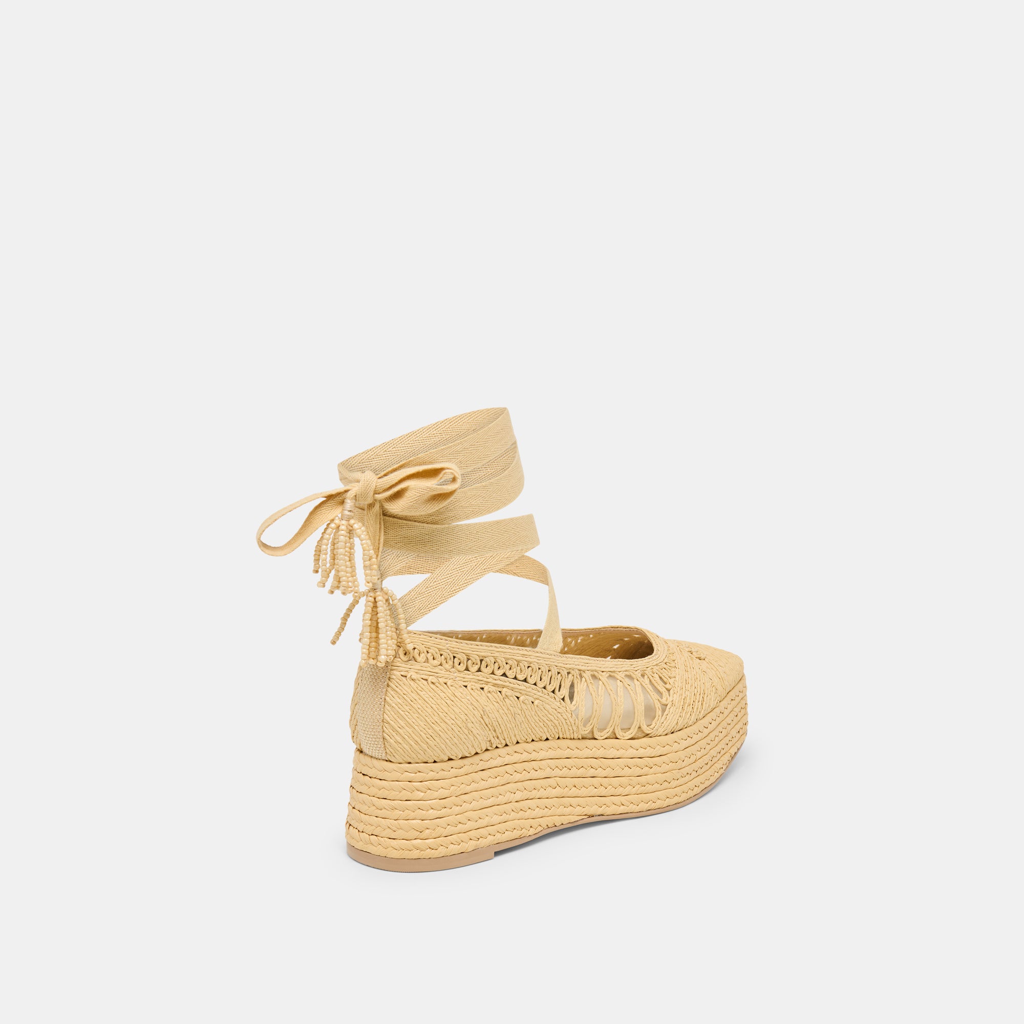 FARIS FLATS LT NATURAL MACRAME - Image 5