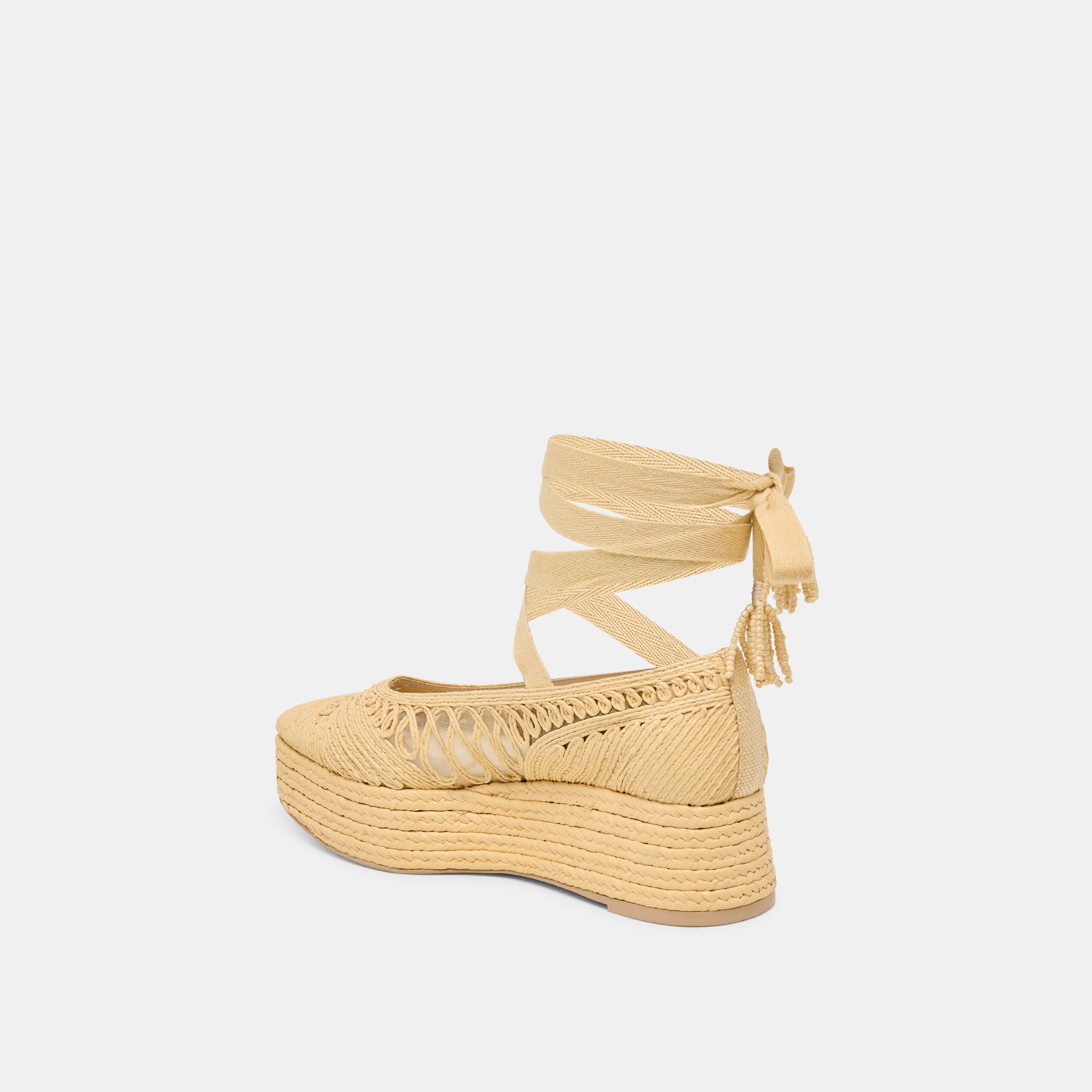 FARIS FLATS LT NATURAL MACRAME - Image 7