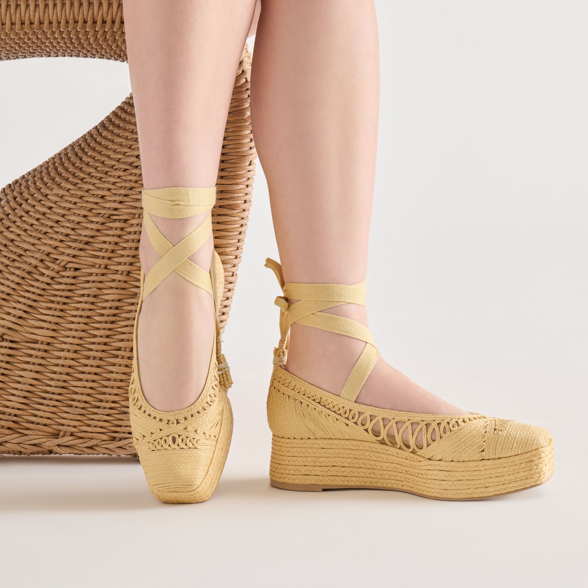FARIS FLATS LT NATURAL MACRAME - Image 4