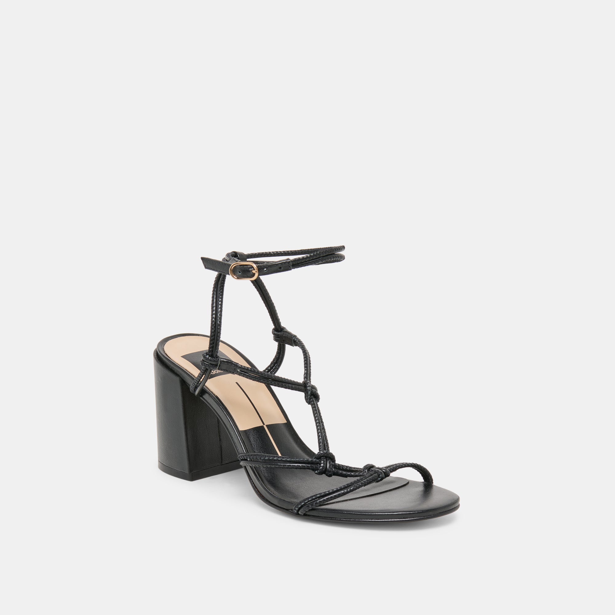 FIZZY HEELS BLACK LEATHER - Image 2