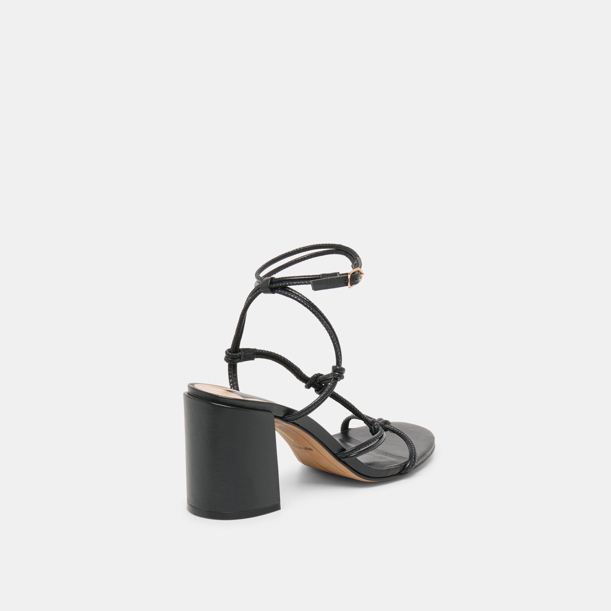 FIZZY HEELS BLACK LEATHER - Image 3