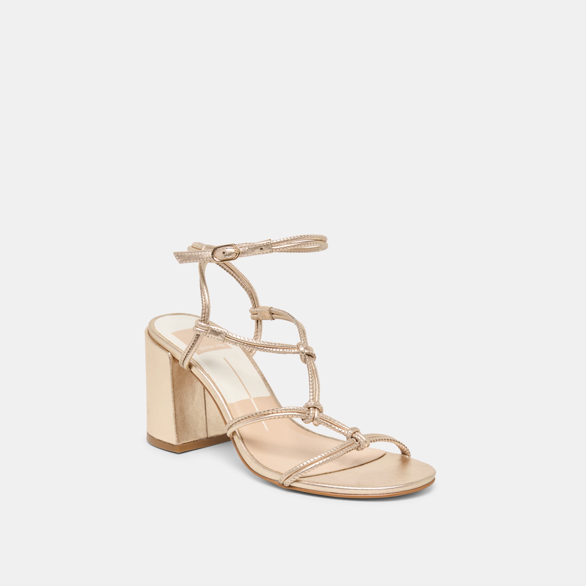 FIZZY HEELS GOLD LEATHER - Image 3