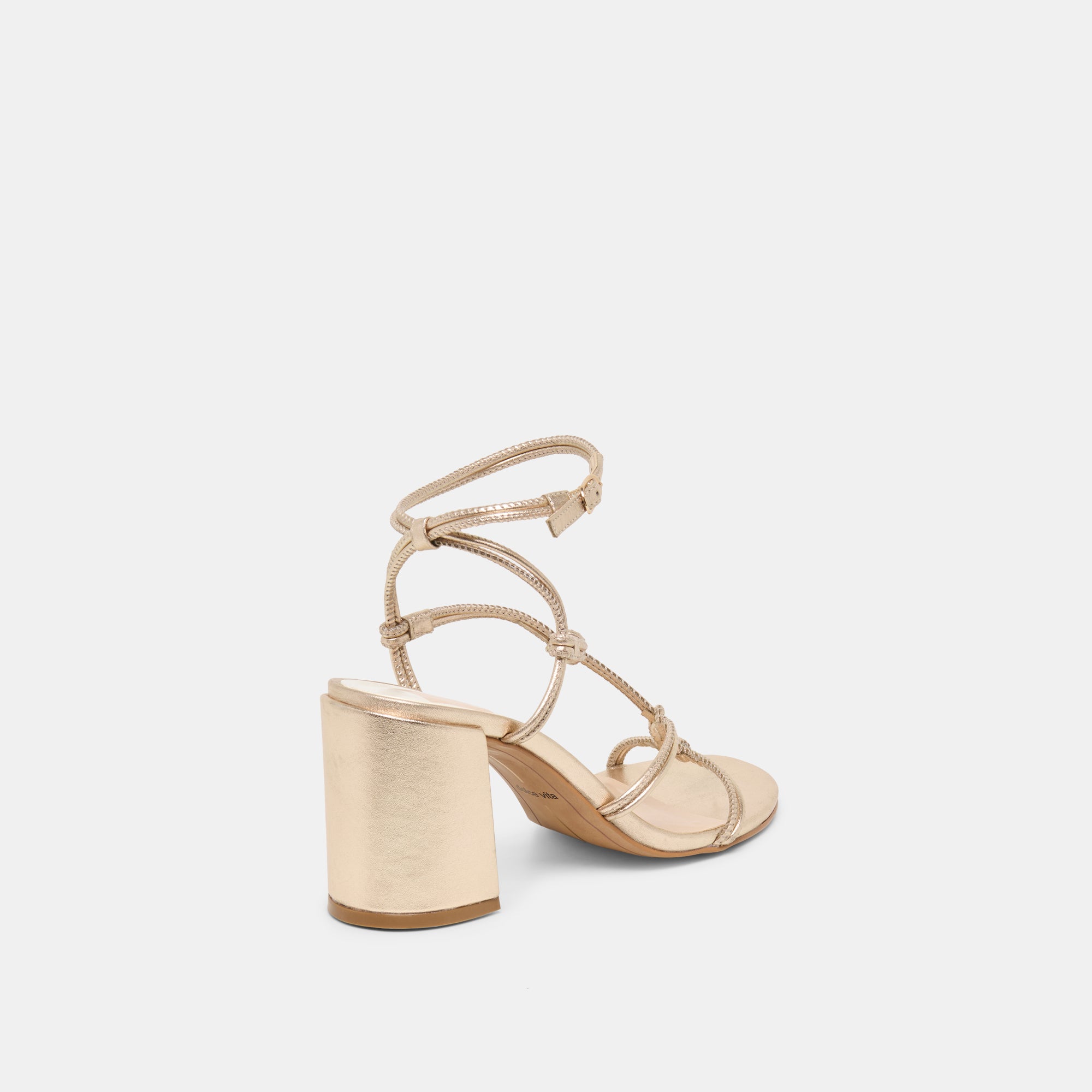 FIZZY HEELS GOLD LEATHER - Image 5